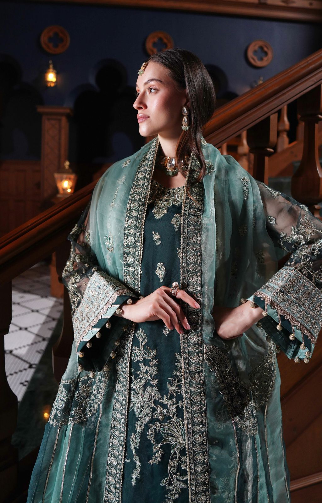 Inayat | Festive Formals | EZRA by Inayat - Designer Dress  - Type : Ladies Clothes - Available at Libayah - 100% Original 