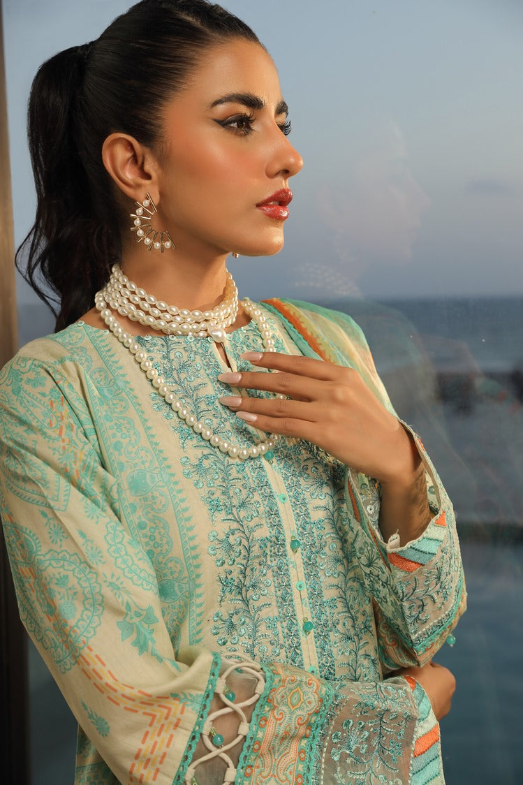 Ellena | Printed Lawn Collection | D04 by Ellena - Designer Dress - Type: Ladies Clothes - Available at Libayah - 100% Original