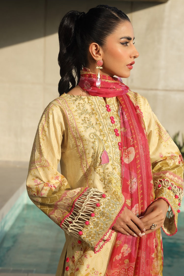 Ellena | Printed Lawn Collection | D06 by Ellena - Designer Dress - Type: Ladies Clothes - Available at Libayah - 100% Original