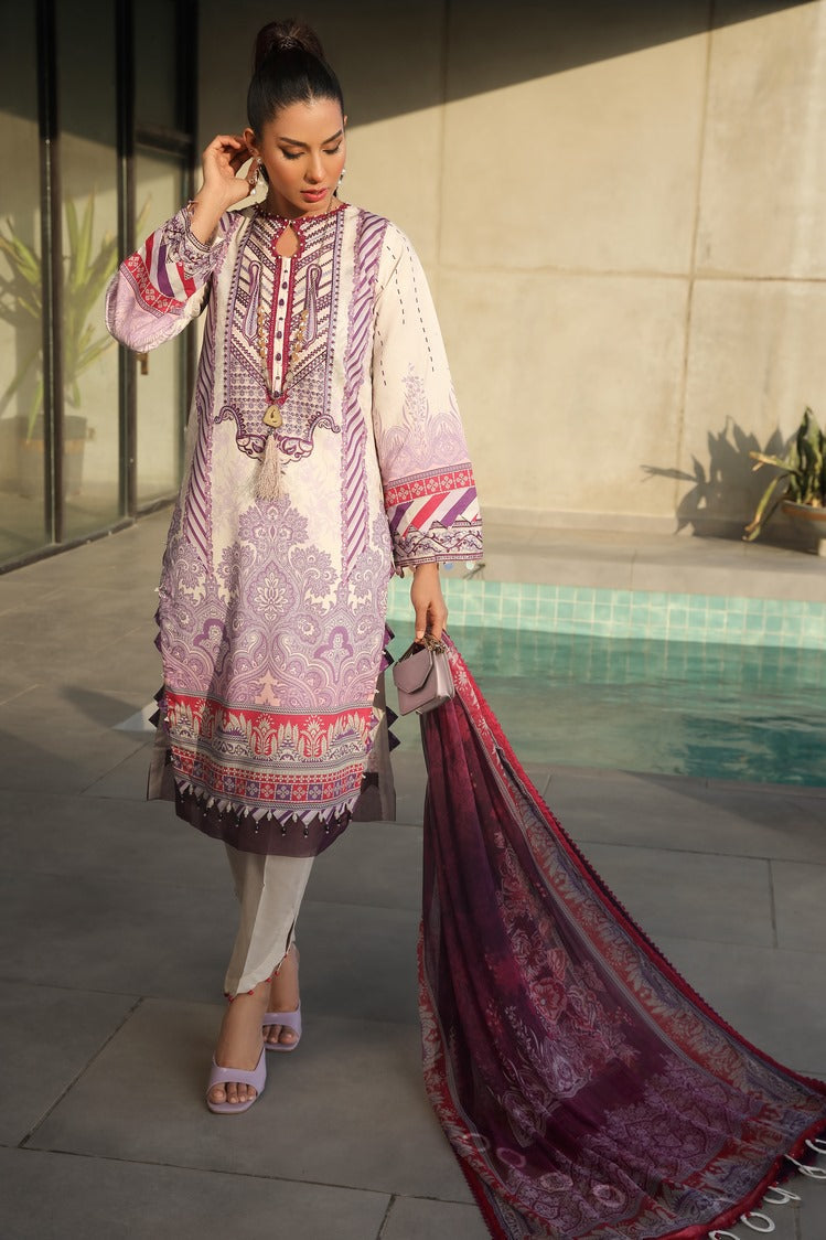 Ellena | Printed Lawn Collection | D07 by Ellena - Designer Dress - Type: Ladies Clothes - Available at Libayah - 100% Original