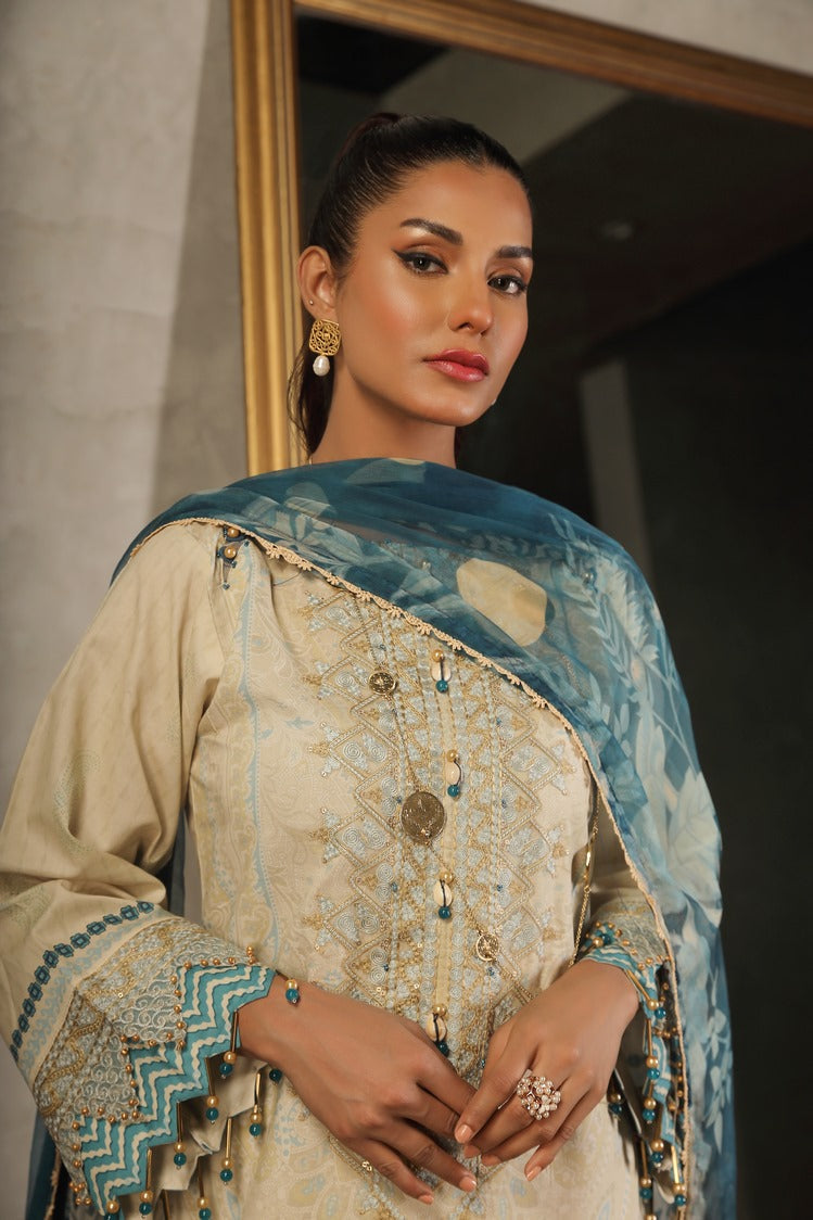 Ellena | Printed Lawn Collection | D11 by Ellena - Designer Dress - Type: Ladies Clothes - Available at Libayah - 100% Original