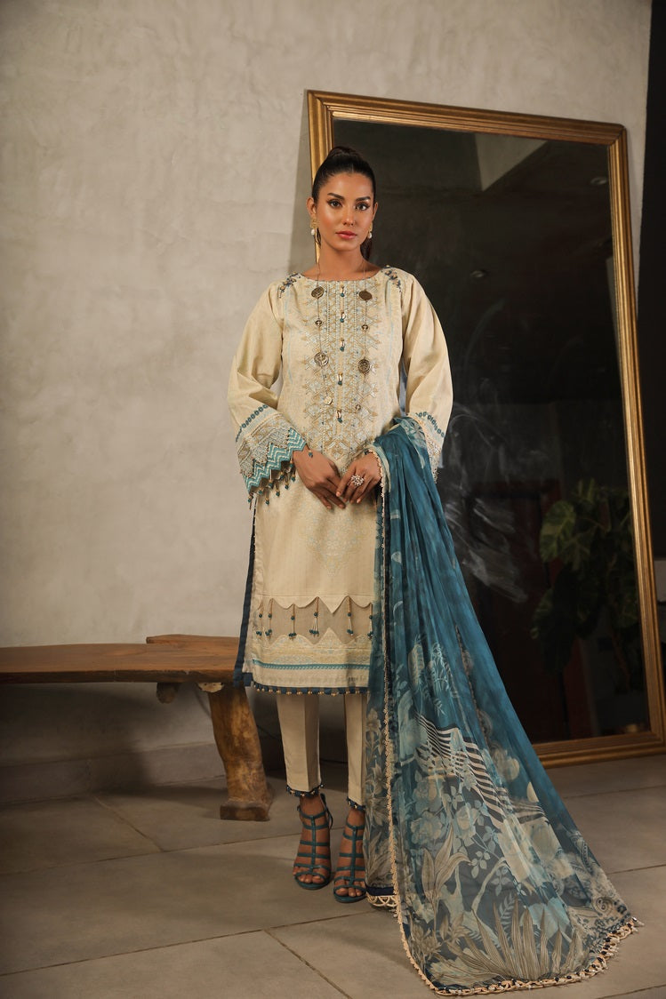 Ellena | Printed Lawn Collection | D11 by Ellena - Designer Dress - Type: Ladies Clothes - Available at Libayah - 100% Original