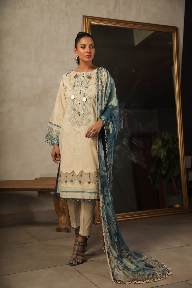 Ellena | Printed Lawn Collection | D11 by Ellena - Designer Dress - Type: Ladies Clothes - Available at Libayah - 100% Original