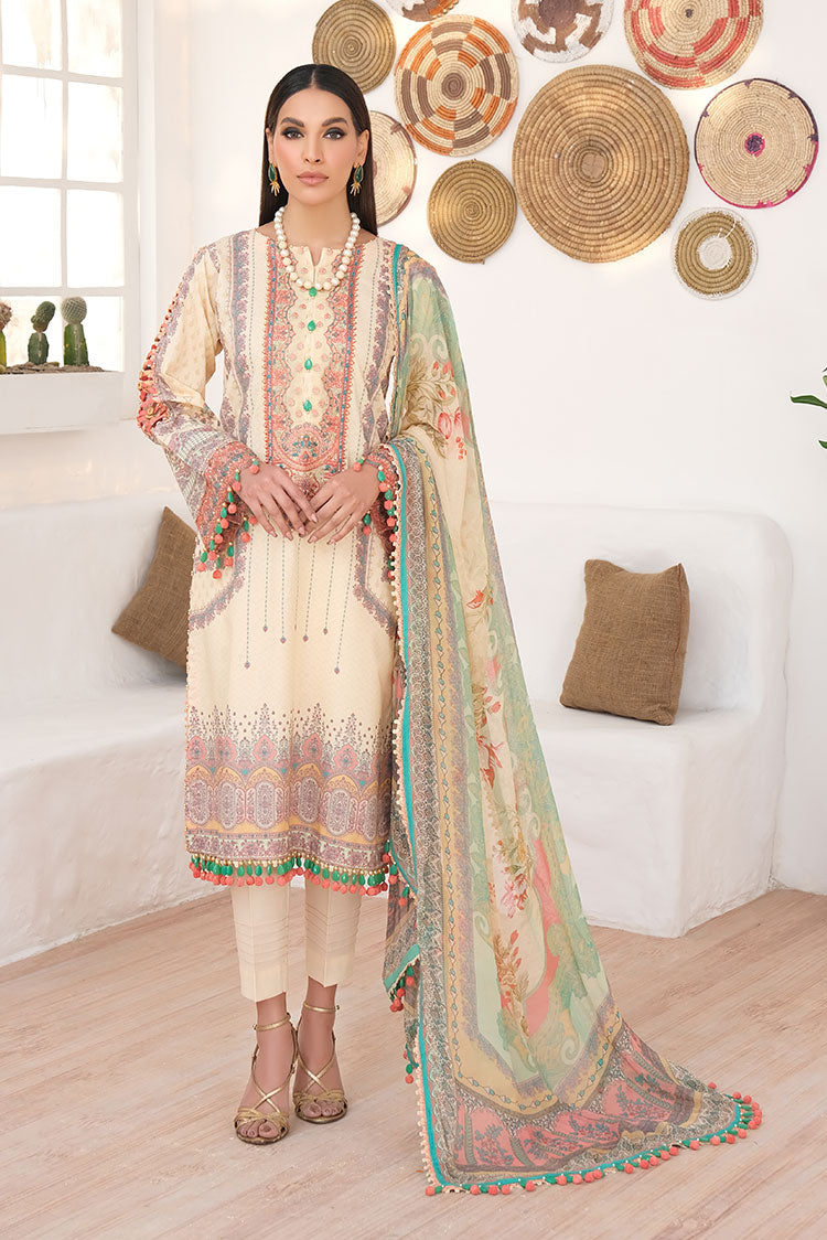 Ellena | Printed Lawn Collection | D15 by Ellena - Designer Dress - Type: Ladies Clothes - Available at Libayah - 100% Original