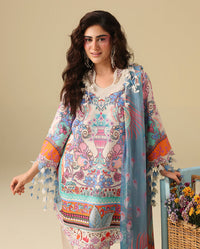 Afrozeh | Basic Pret 26 RTW | NACRE by Afrozeh - Designer Dress  - Type : Ladies Clothes - Available at Libayah - 100% Original 