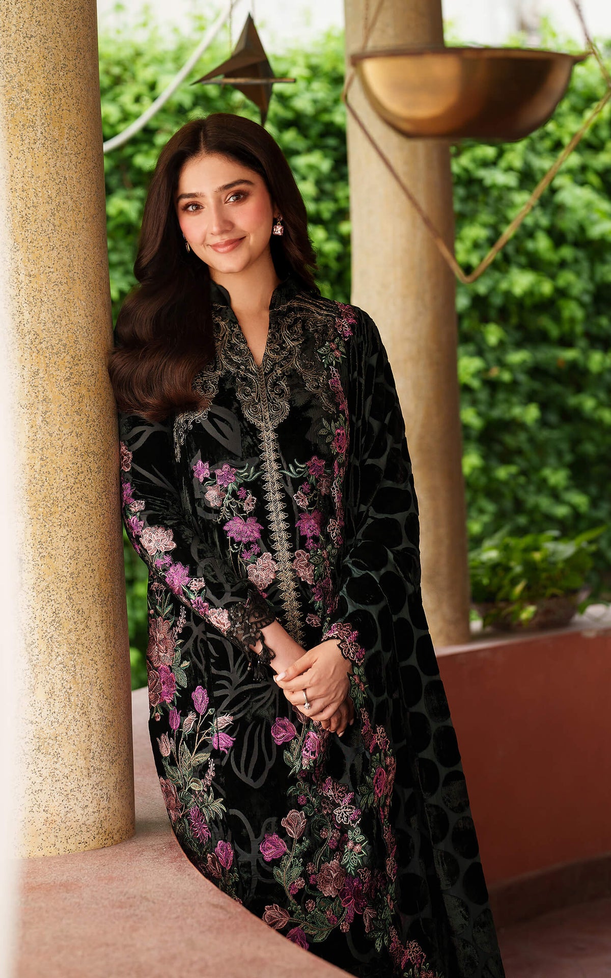 Asifa and Nabeel | Pashmina Luxe 25 | Eira LWC25-02 by Asifa and Nabeel - Designer Dress - Type : Ladies Clothes - Available at Libayah - 100% Original 