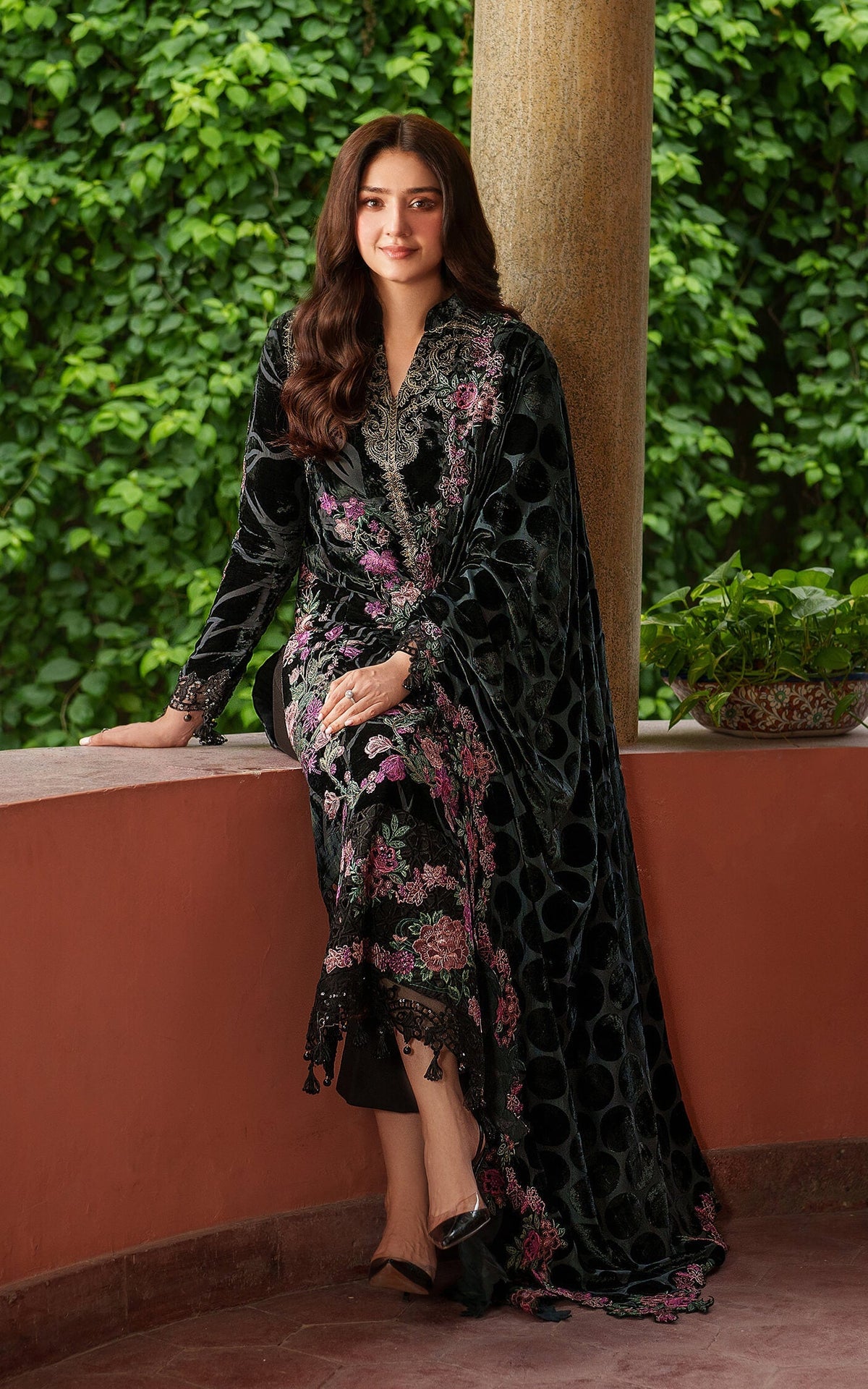 Asifa and Nabeel | Pashmina Luxe 25 | Eira LWC25-02 by Asifa and Nabeel - Designer Dress - Type : Ladies Clothes - Available at Libayah - 100% Original 