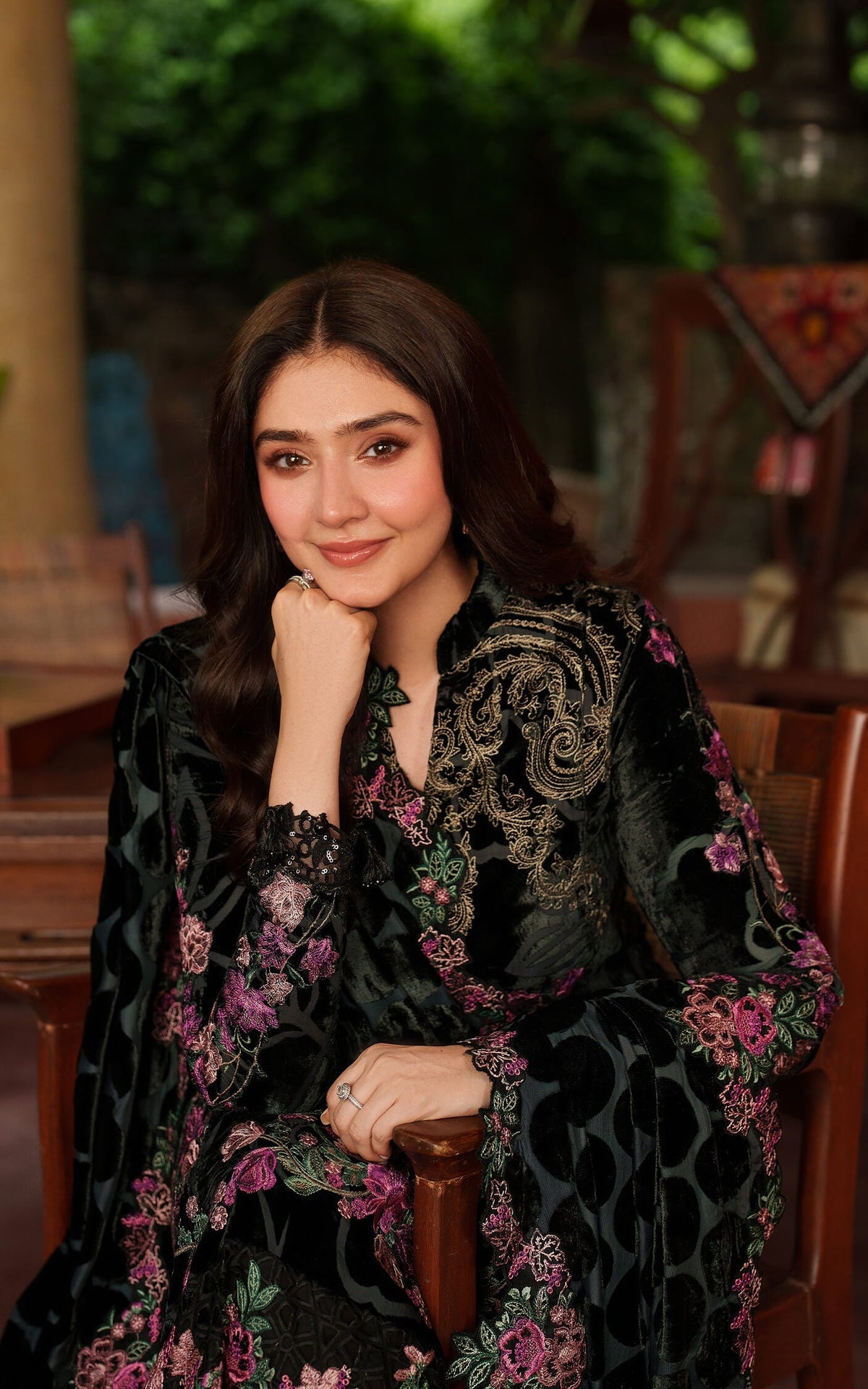 Asifa and Nabeel | Pashmina Luxe 25 | Eira LWC25-02 by Asifa and Nabeel - Designer Dress - Type : Ladies Clothes - Available at Libayah - 100% Original 