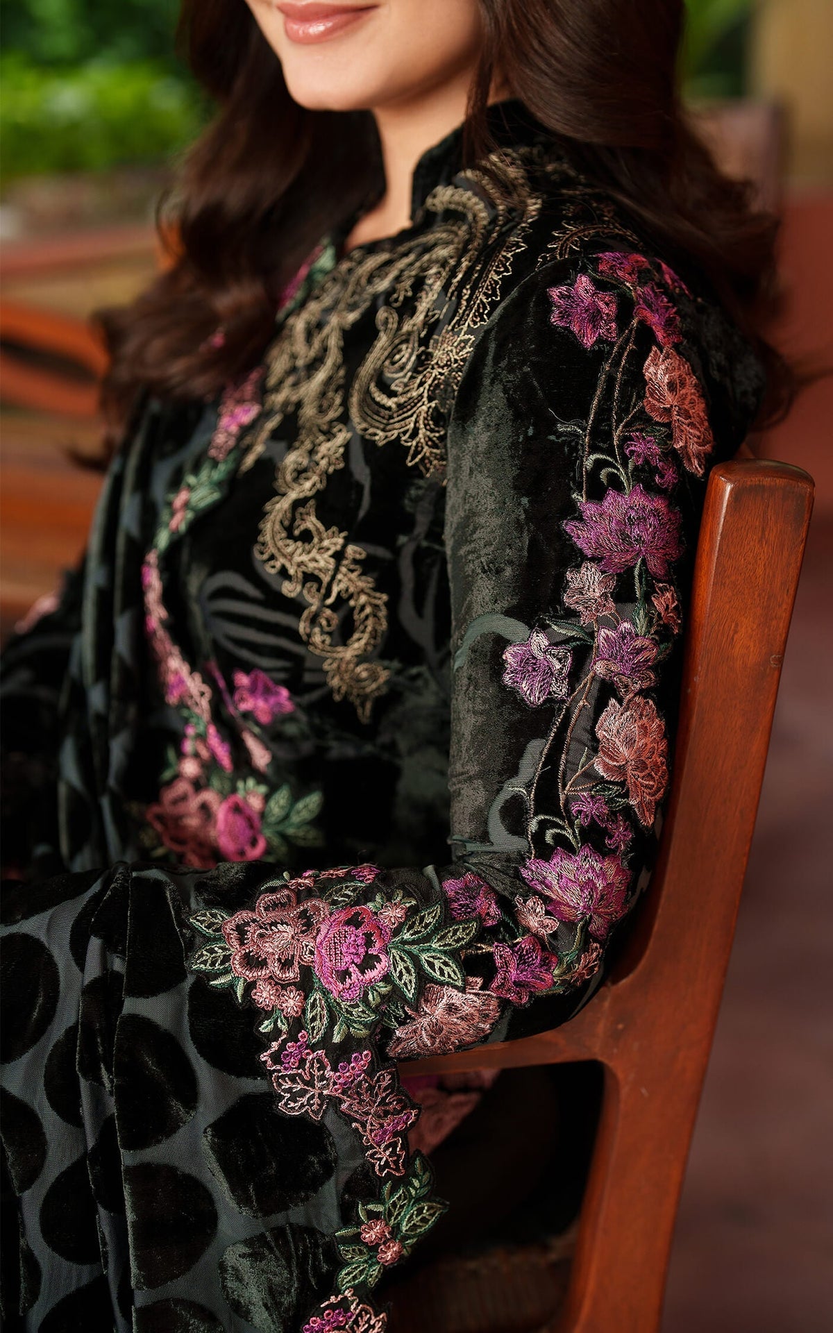 Asifa and Nabeel | Pashmina Luxe 25 | Eira LWC25-02 by Asifa and Nabeel - Designer Dress - Type : Ladies Clothes - Available at Libayah - 100% Original 