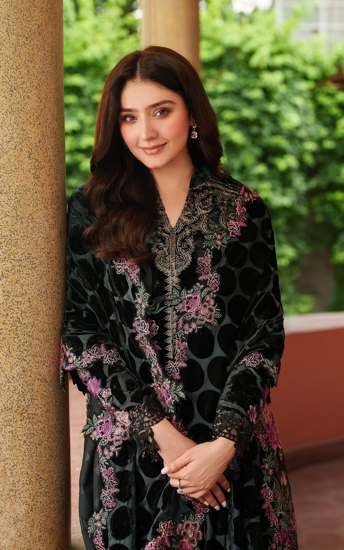 Asifa and Nabeel | Pashmina Luxe 25 | Eira LWC25-02 by Asifa and Nabeel - Designer Dress - Type : Ladies Clothes - Available at Libayah - 100% Original 
