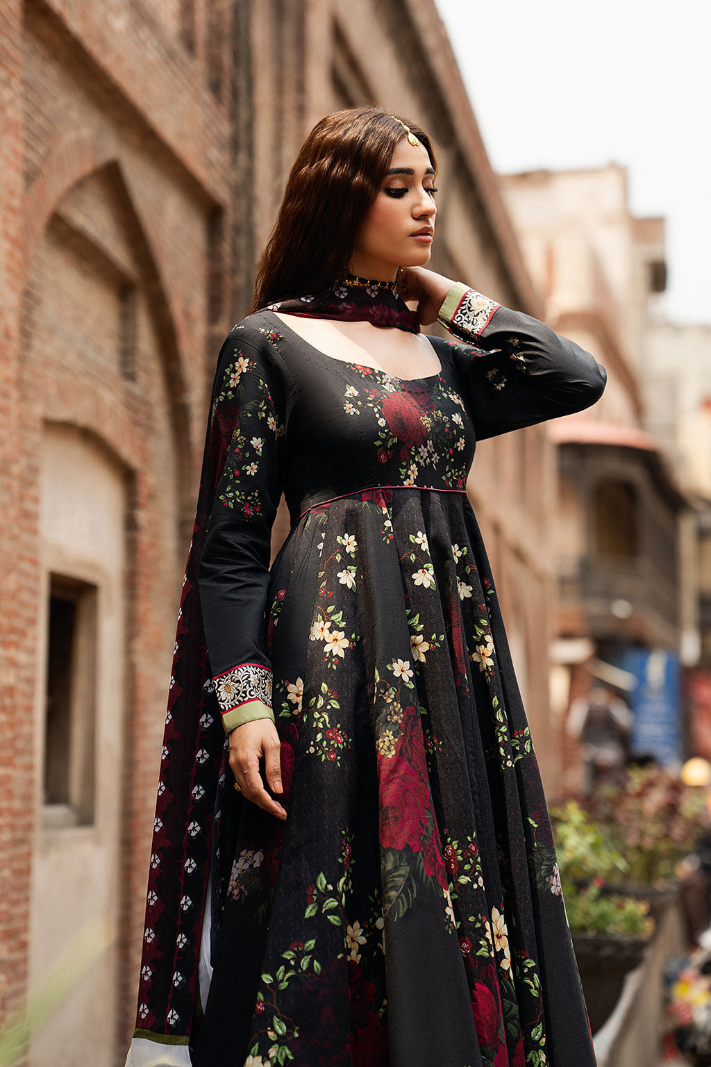 Shagna | Ed Dopahar | SP-106 (KALI RAAT) - by Libayah - Registered Vendor of : Shagna - 100% Original Designer Dress
