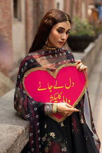 Shagna | Ed Dopahar | SP-106 (KALI RAAT) - by Libayah - Registered Vendor of : Shagna - 100% Original Designer Dress