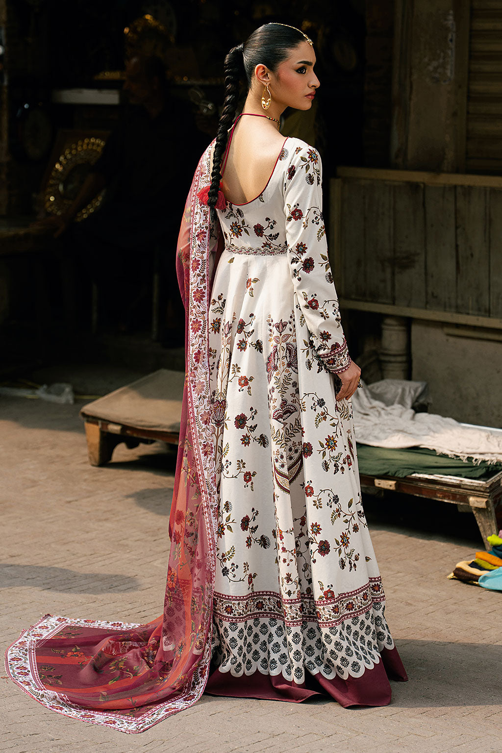 Shagna | Ed Dopahar | SP-105 (SITARA) - by Libayah - Registered Vendor of : Shagna - 100% Original Designer Dress