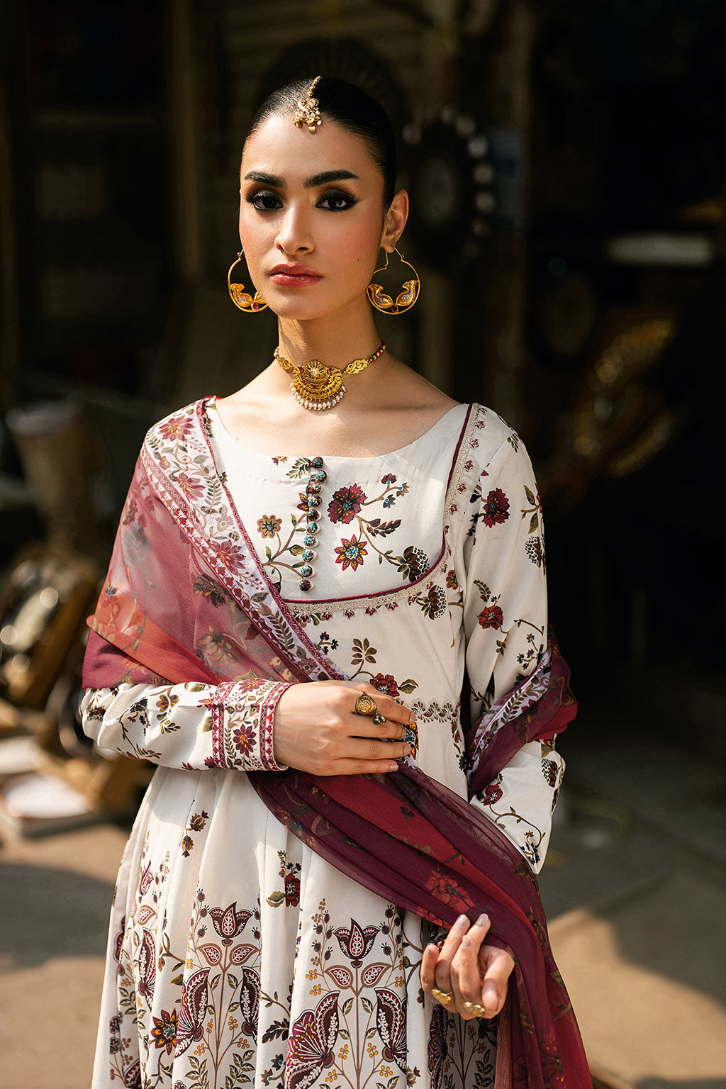 Shagna | Ed Dopahar | SP-105 (SITARA) - by Libayah - Registered Vendor of : Shagna - 100% Original Designer Dress