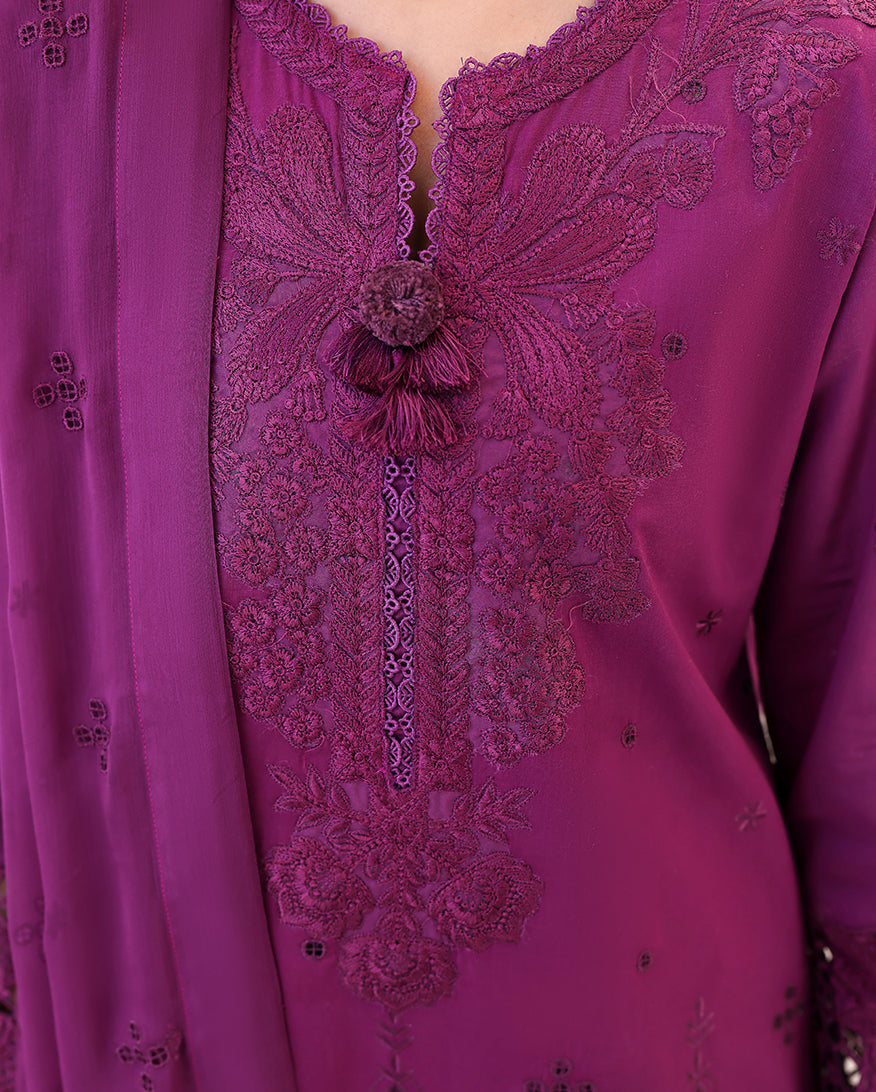 Roheenaz | Veil of Summer Chikankari | Elan Bloom by Roheenaz - Designer Dress  - Type : Ladies Clothes - Available at Libayah - 100% Original 