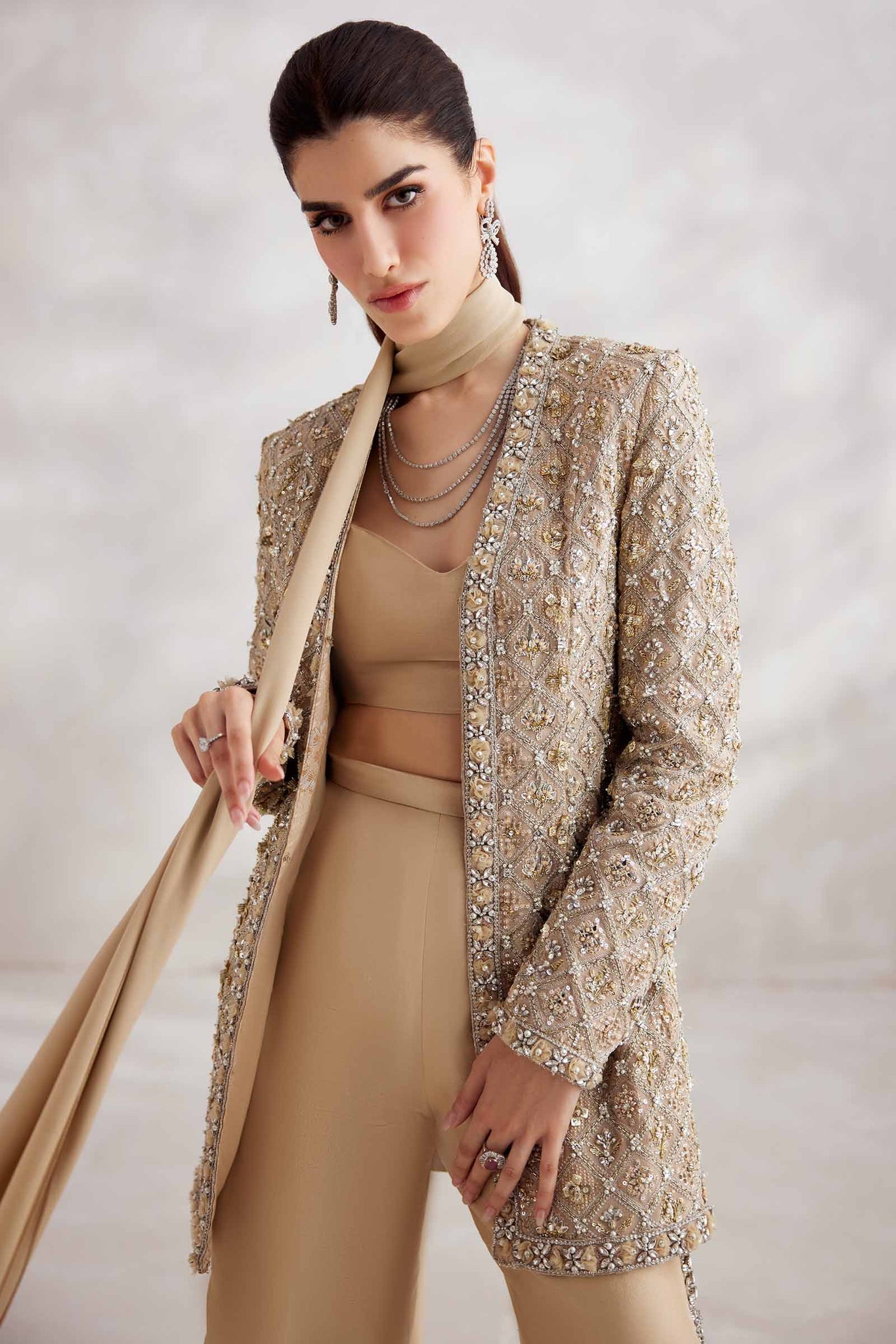 Elan | Elitarie Wedding Formals | AURELIEN (EP-21212) by Elan - Designer Dress - Type: Ladies Clothes - Available at Libayah - 100% Original