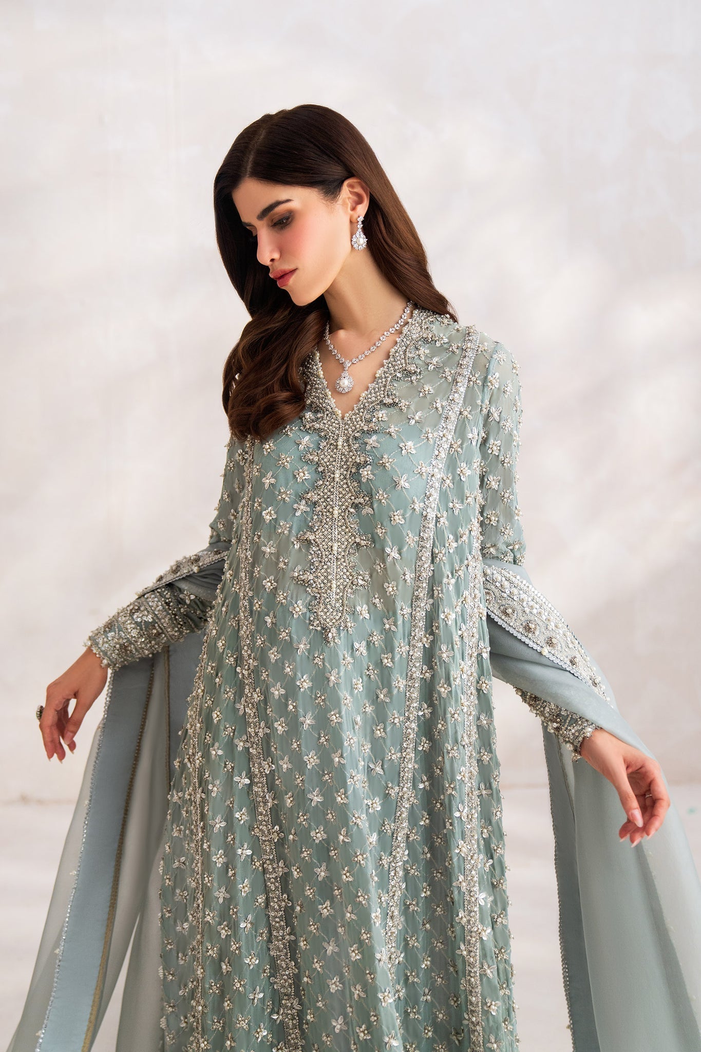 Elan | Elitarie Wedding Formals | CELESTINE (EP-21214) by Elan - Designer Dress - Type: Ladies Clothes - Available at Libayah - 100% Original