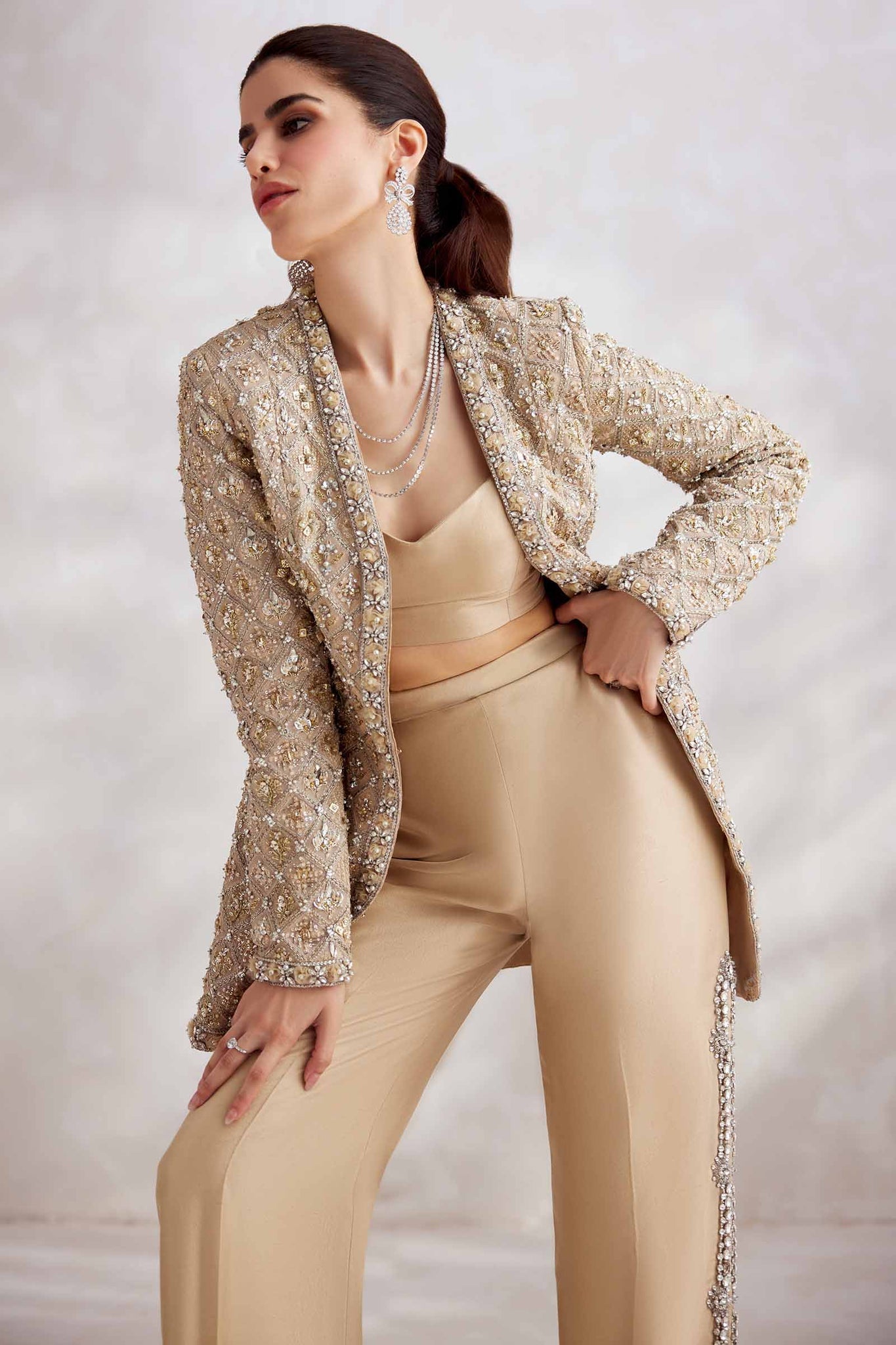 Elan | Elitarie Wedding Formals | AURELIEN (EP-21212) by Elan - Designer Dress - Type: Ladies Clothes - Available at Libayah - 100% Original