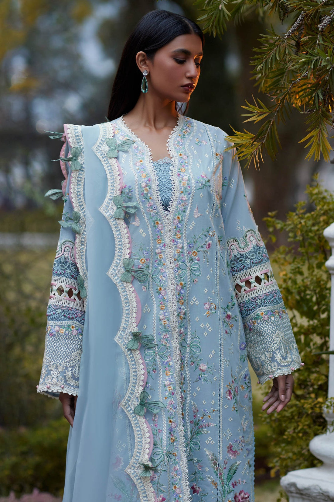 Elan | Lawn 24 | MIRZETA (EL24-11 A) by Elan - Designer Dress - Type: Ladies Clothes - Available at Libayah - 100% Original