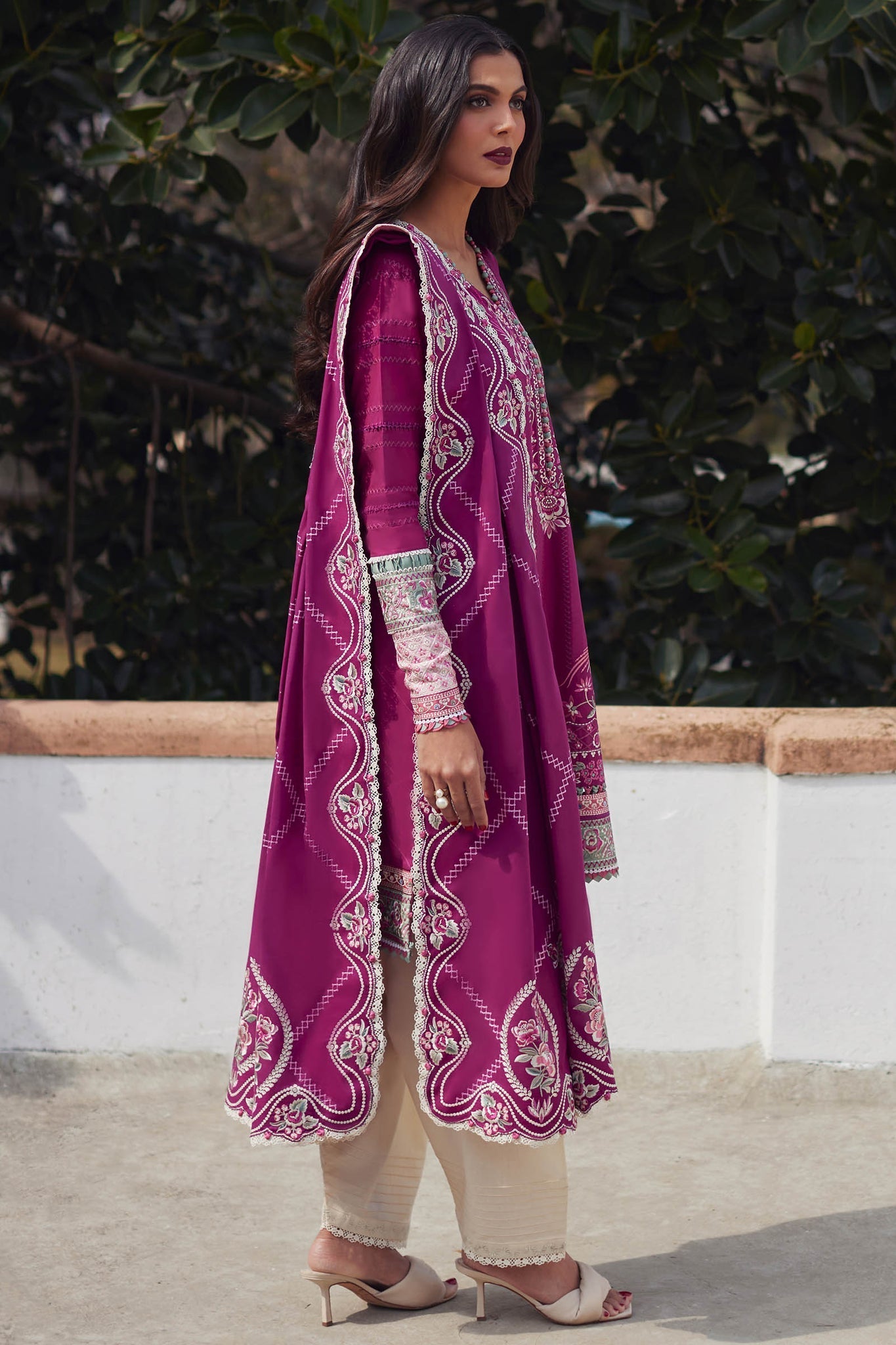 Elan | Lawn 24 | AIRA (EL24-10 A) by Elan - Designer Dress - Type: Ladies Clothes - Available at Libayah - 100% Original