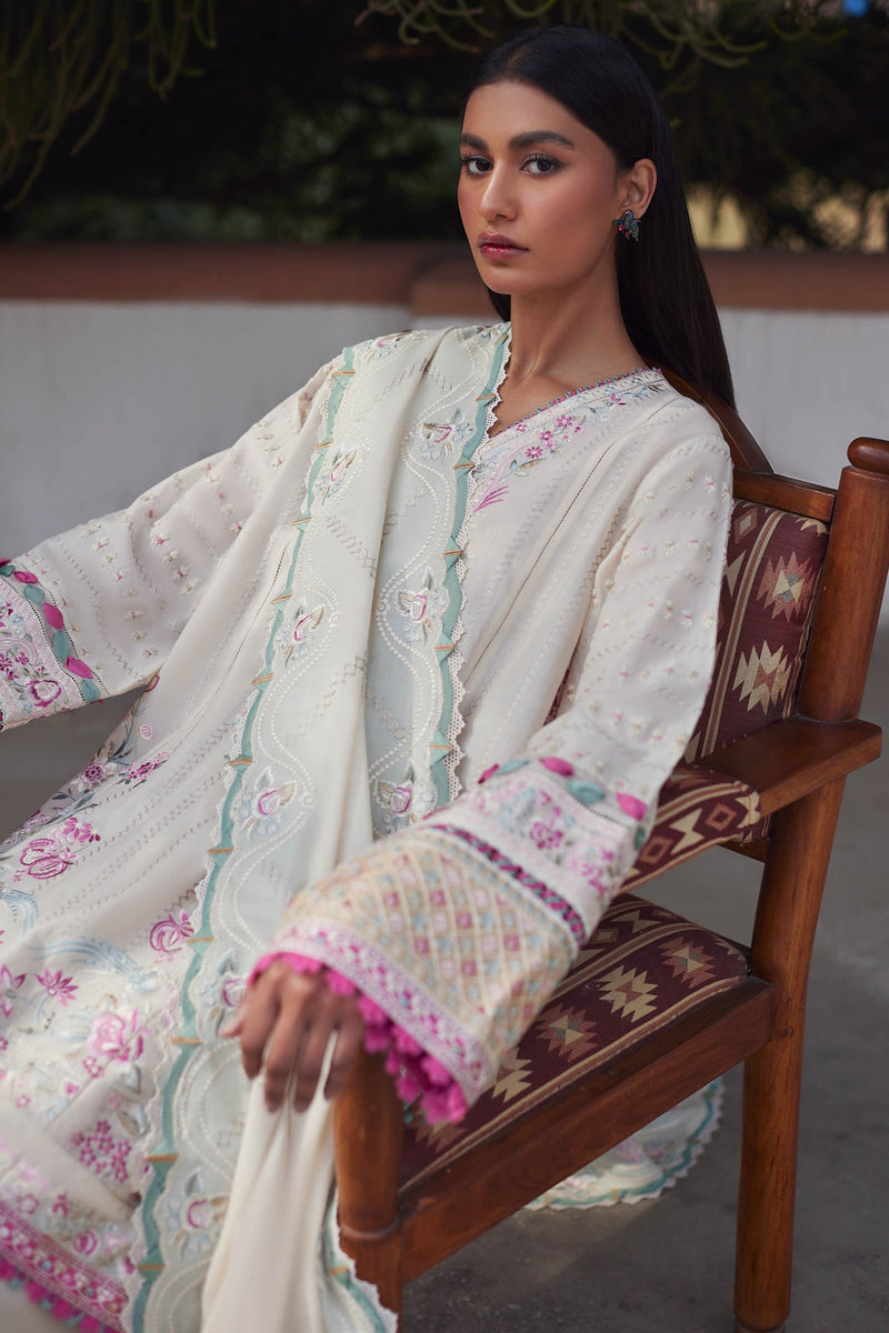 Elan | Lawn 24 | AIRA (EL24-10 B) by Elan - Designer Dress - Type: Ladies Clothes - Available at Libayah - 100% Original