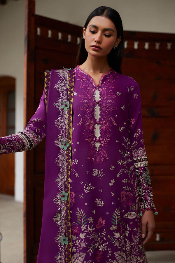 Elan | Lawn 24 |QISTINA (EL24-03 A) by Elan - Designer Dress - Type: Ladies Clothes - Available at Libayah - 100% Original