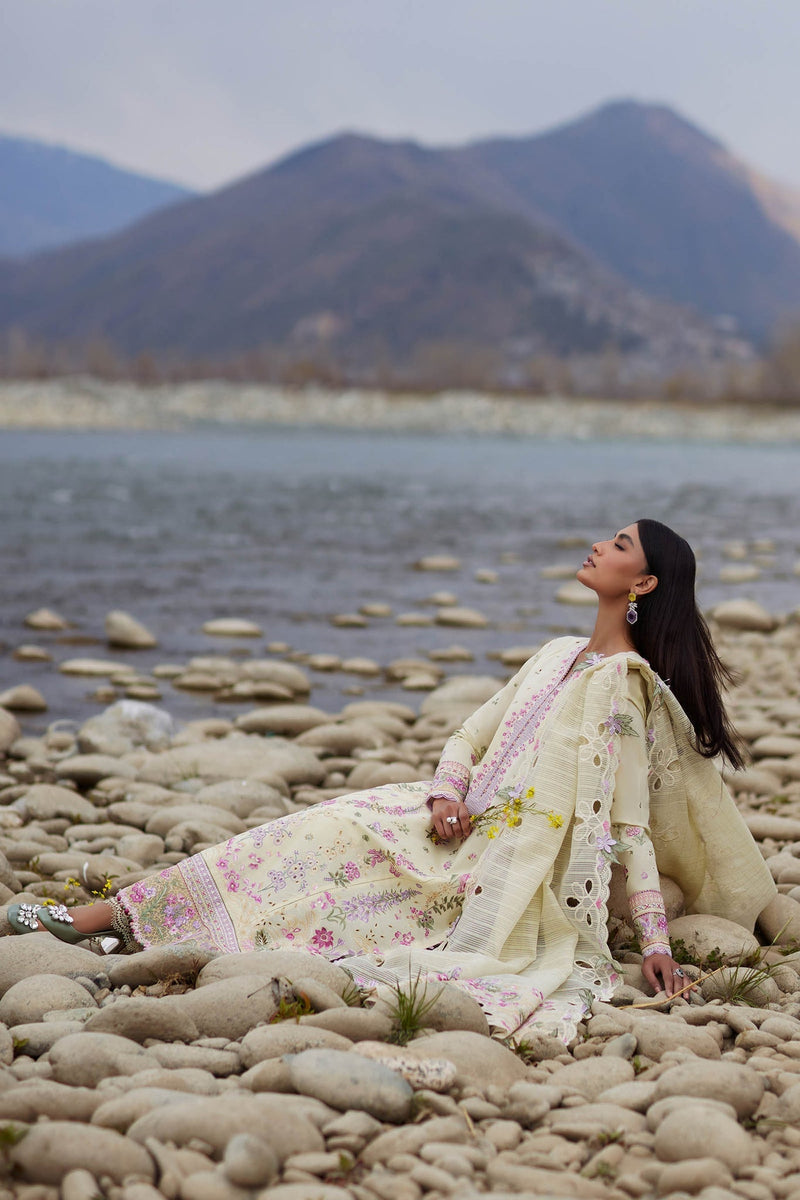 Elan | Lawn 24 | NEDINE (EL24-02 B) by Elan - Designer Dress - Type: Ladies Clothes - Available at Libayah - 100% Original
