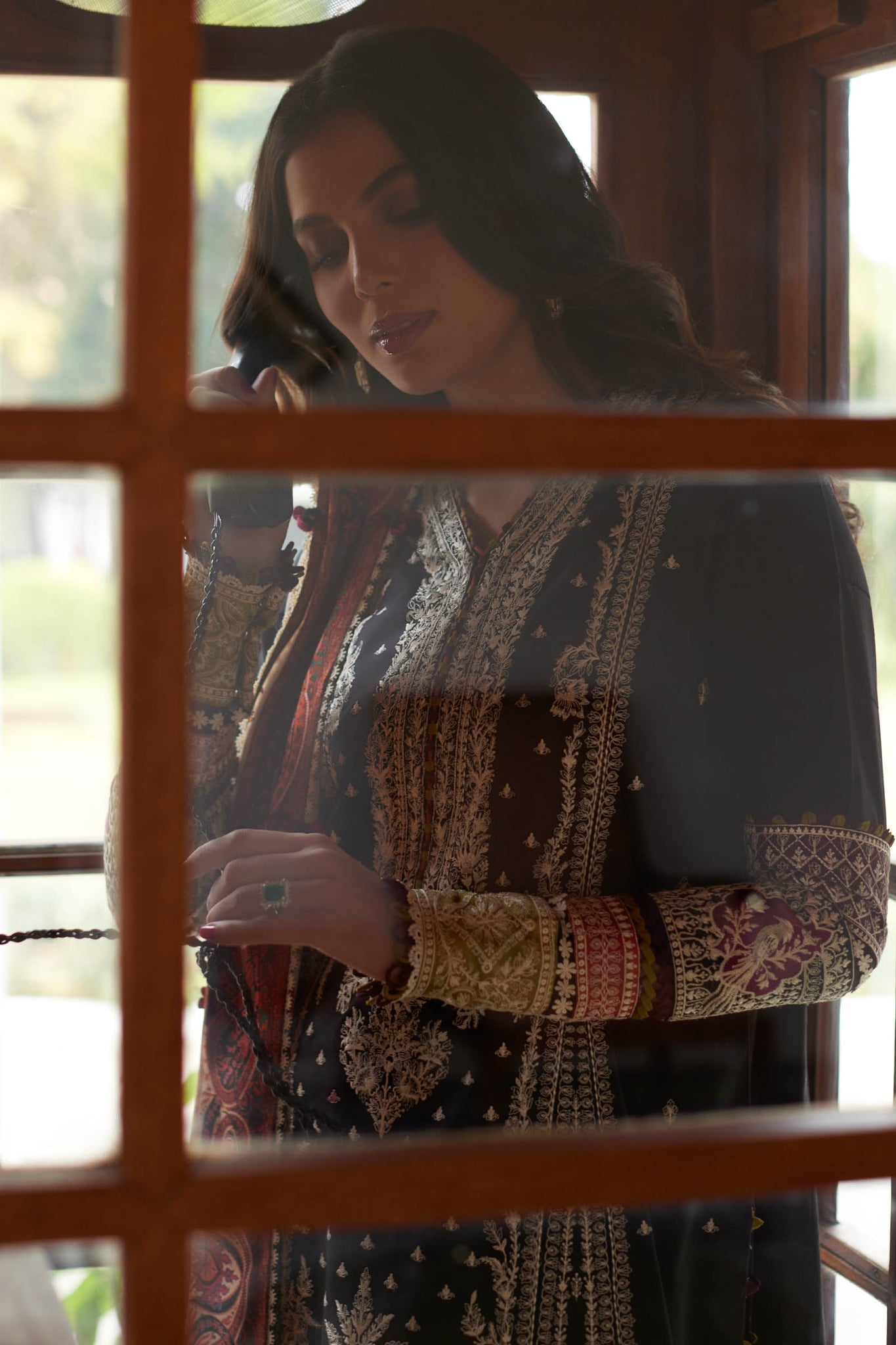 Elan | Lawn 24 | SHERINE (EL24-07 A) by Elan - Designer Dress - Type: Ladies Clothes - Available at Libayah - 100% Original