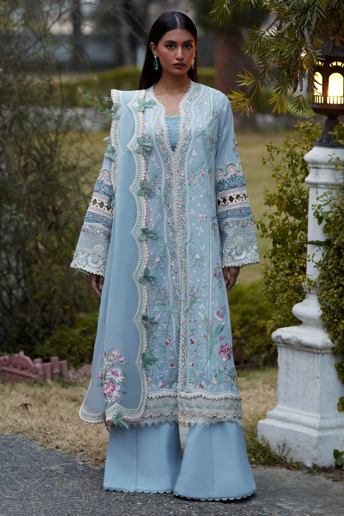 Elan | Lawn 24 | MIRZETA (EL24-11 A) by Elan - Designer Dress - Type: Ladies Clothes - Available at Libayah - 100% Original