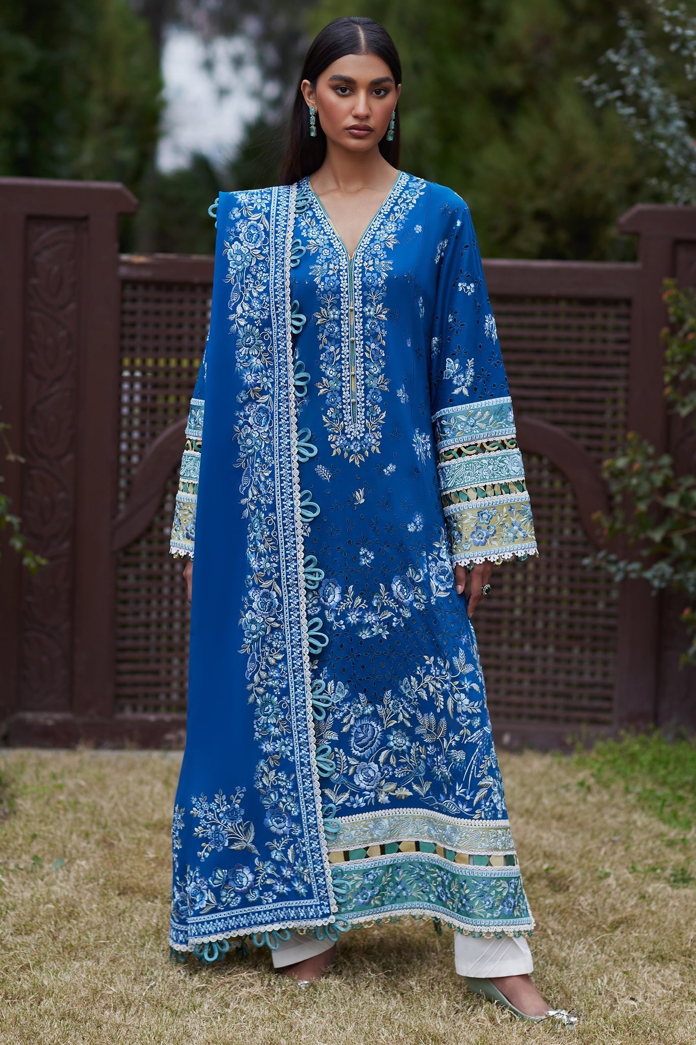 Elan | Lawn 24 | IVANA (EL24-06 B) by Elan - Designer Dress - Type: Ladies Clothes - Available at Libayah - 100% Original