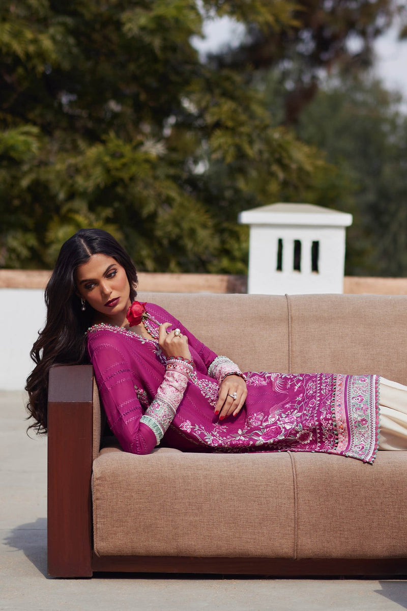 Elan | Lawn 24 | AIRA (EL24-10 A) by Elan - Designer Dress - Type: Ladies Clothes - Available at Libayah - 100% Original