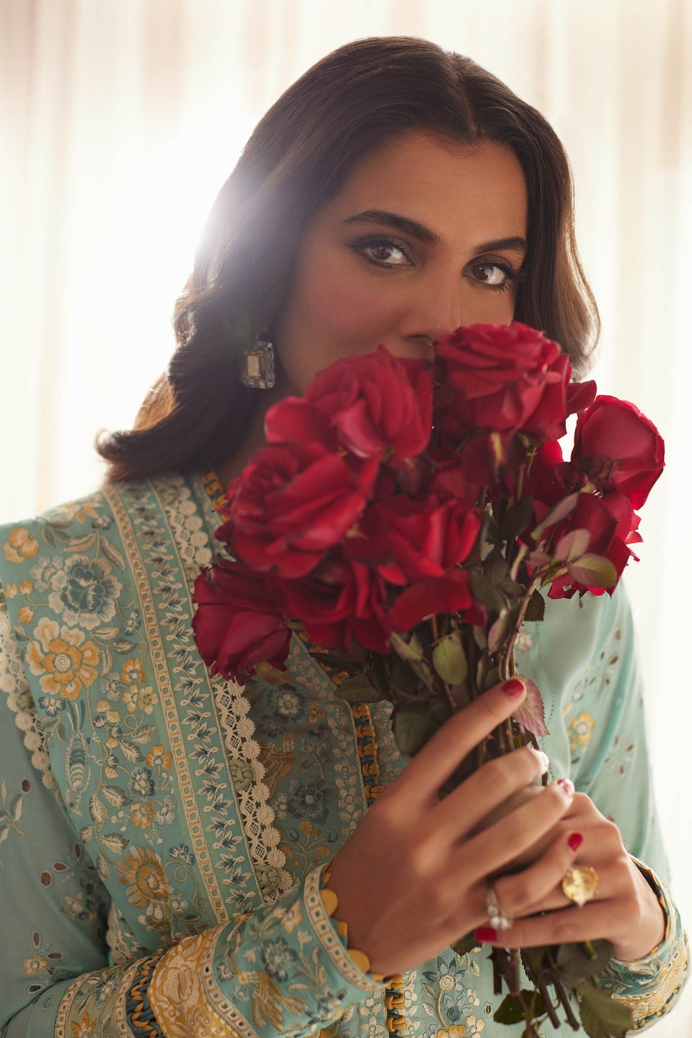 Elan | Lawn 24 | IVANA (EL24-06 A) by Elan - Designer Dress - Type: Ladies Clothes - Available at Libayah - 100% Original