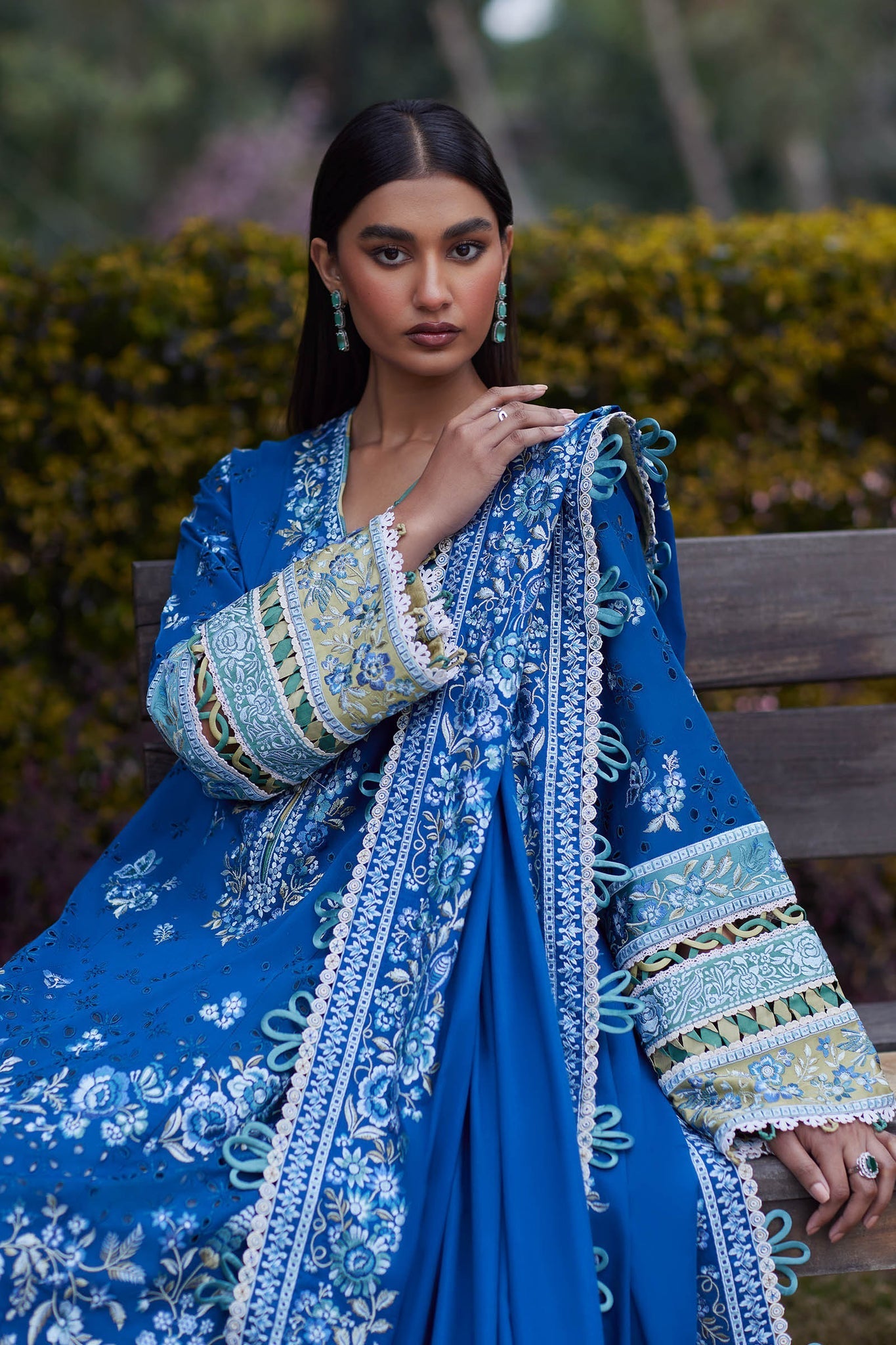 Elan | Lawn 24 | IVANA (EL24-06 B) by Elan - Designer Dress - Type: Ladies Clothes - Available at Libayah - 100% Original