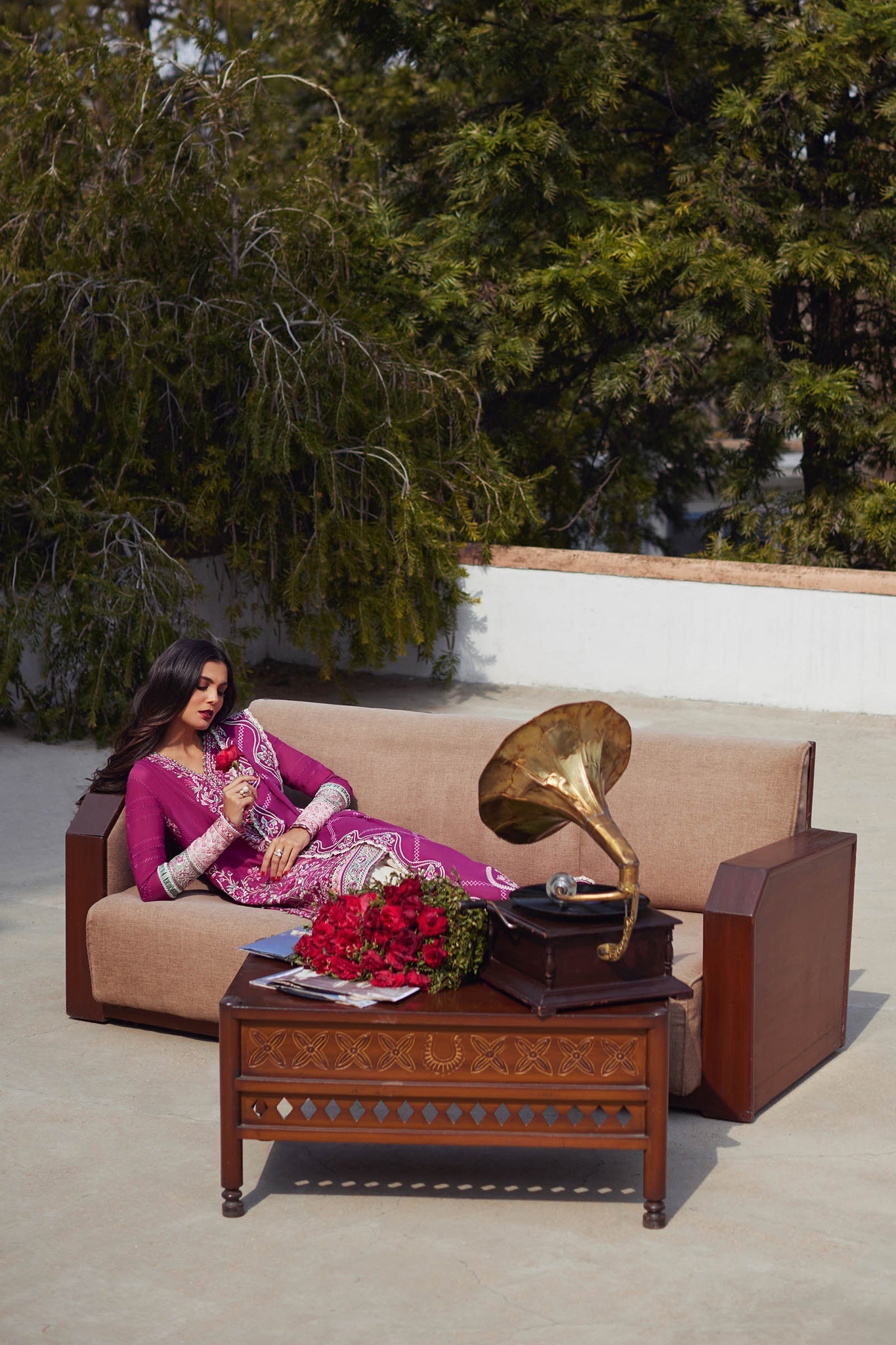 Elan | Lawn 24 | AIRA (EL24-10 A) by Elan - Designer Dress - Type: Ladies Clothes - Available at Libayah - 100% Original