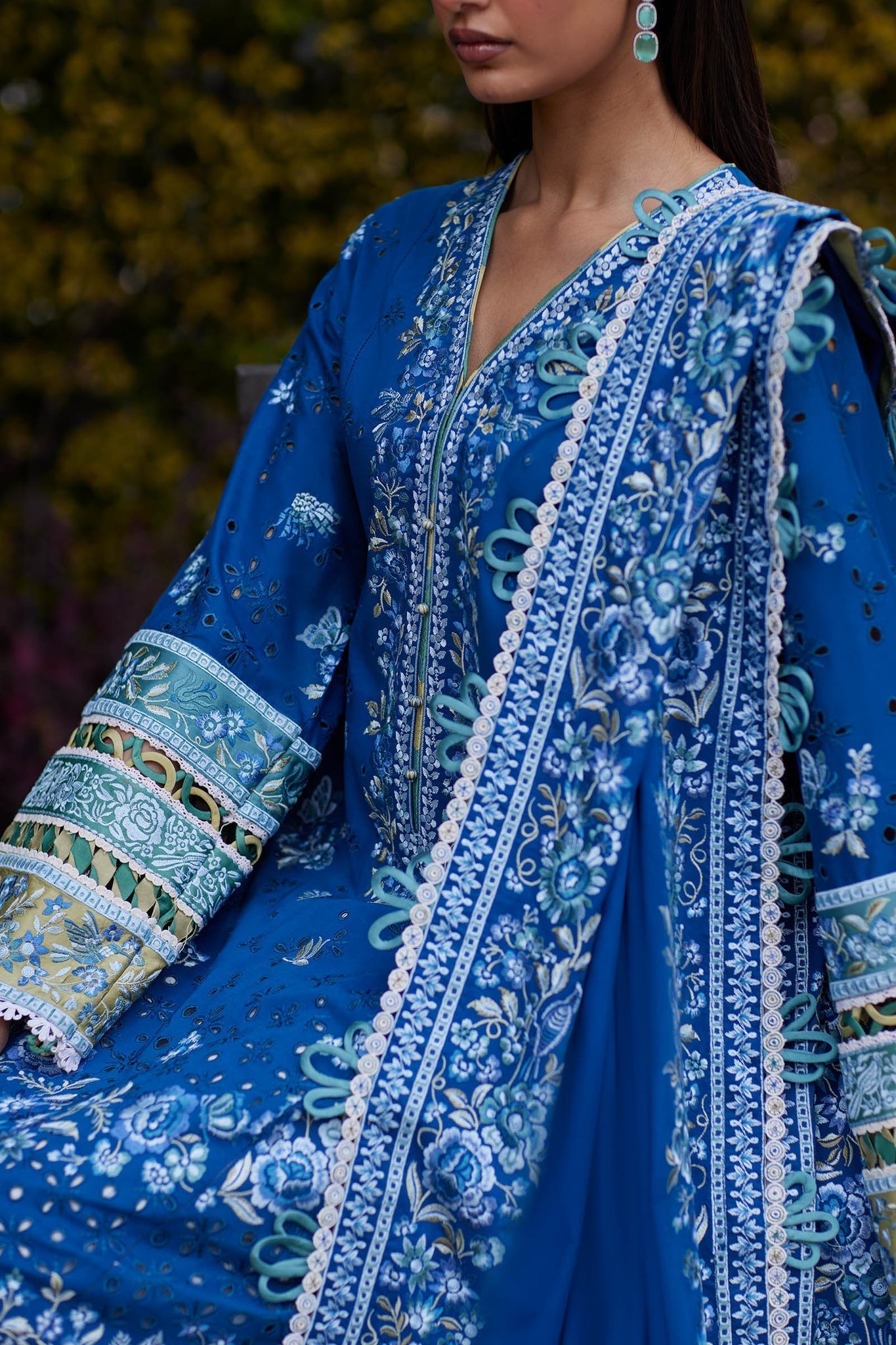 Elan | Lawn 24 | IVANA (EL24-06 B) by Elan - Designer Dress - Type: Ladies Clothes - Available at Libayah - 100% Original