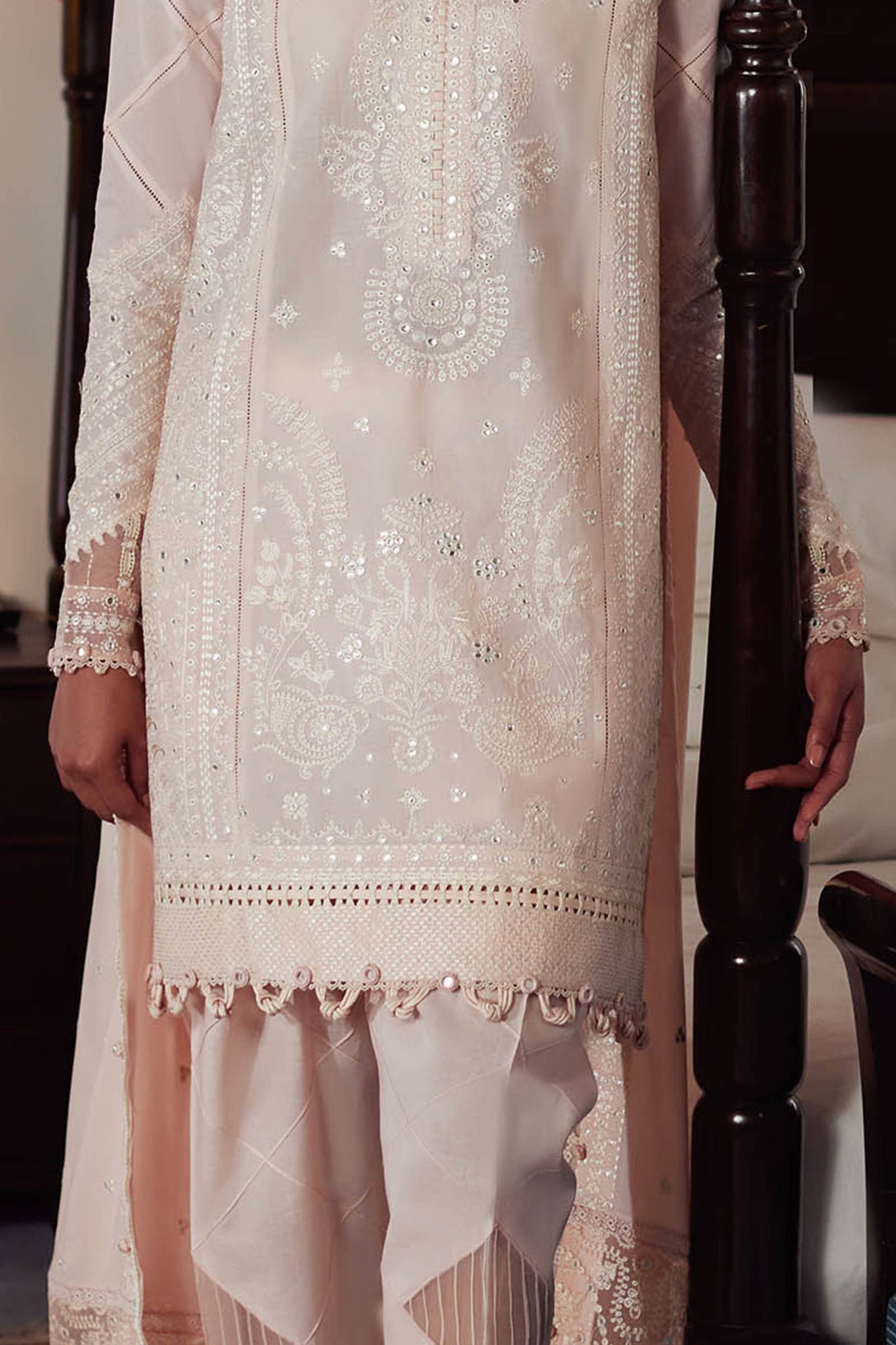 Elan | Lawn 24 | ZEINA (EL24-12 B) by Elan - Designer Dress - Type: Ladies Clothes - Available at Libayah - 100% Original
