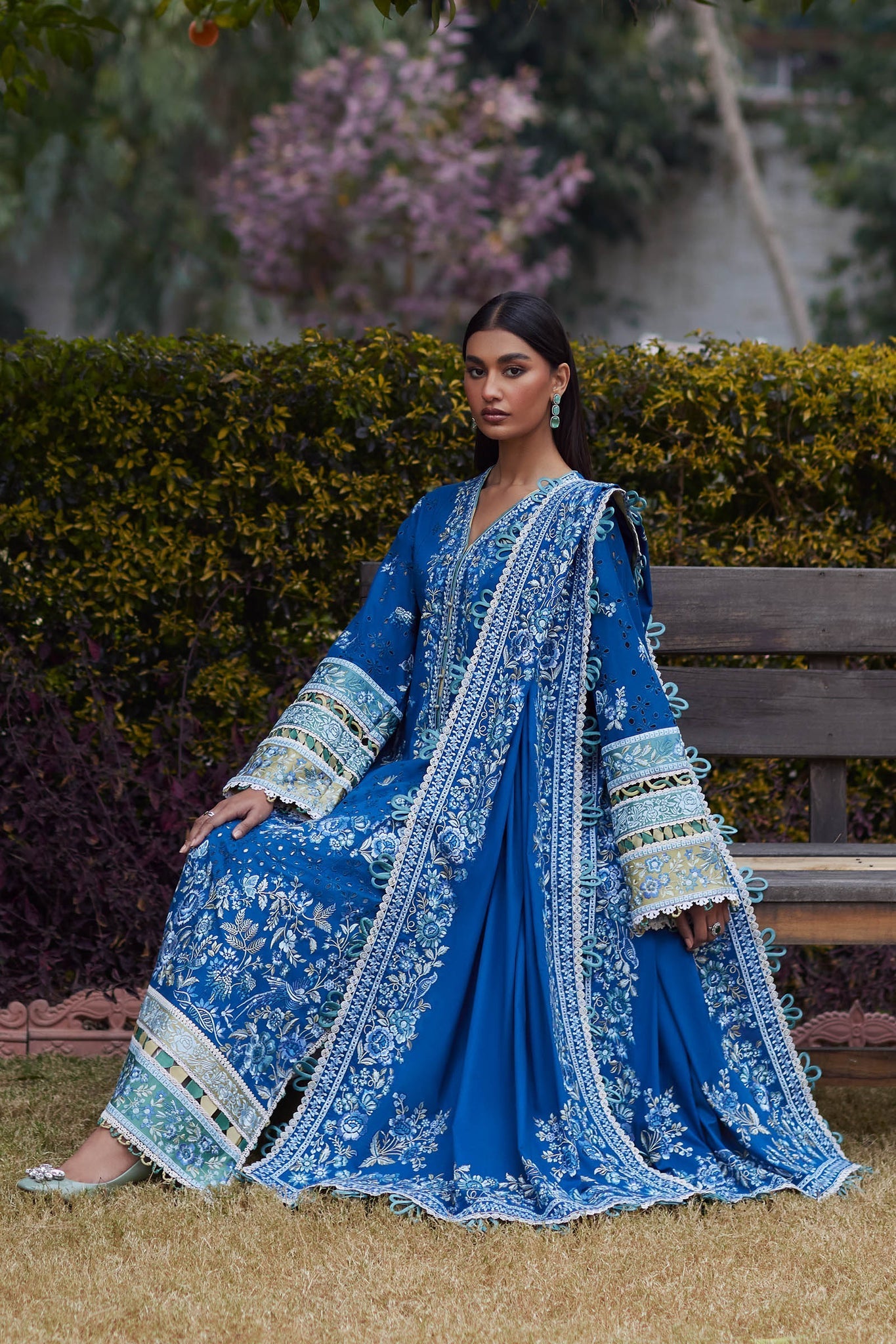Elan | Lawn 24 | IVANA (EL24-06 B) by Elan - Designer Dress - Type: Ladies Clothes - Available at Libayah - 100% Original