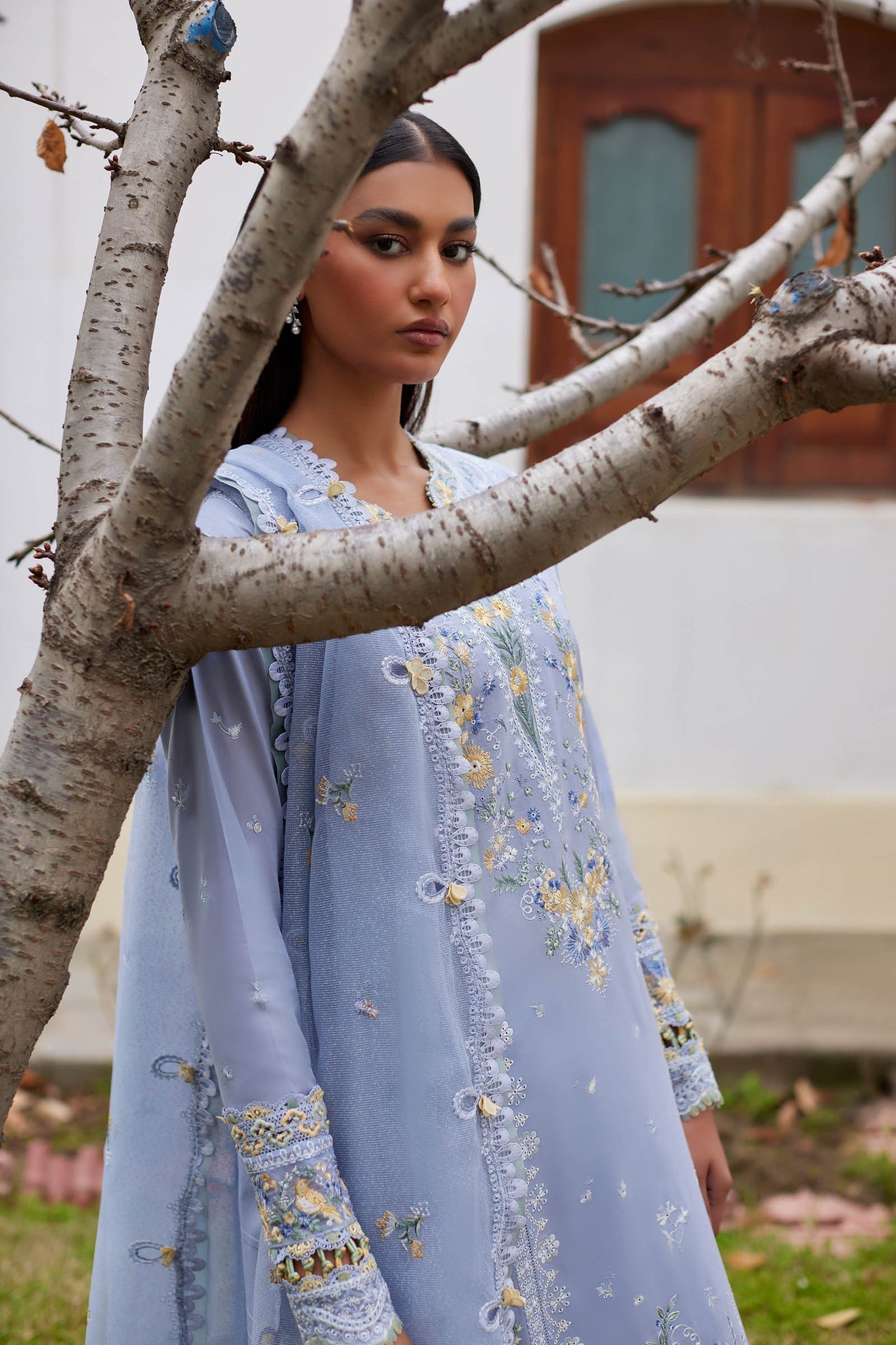 Elan | Lawn 24 | MINA (EL24-01 A) by Elan - Designer Dress - Type: Ladies Clothes - Available at Libayah - 100% Original