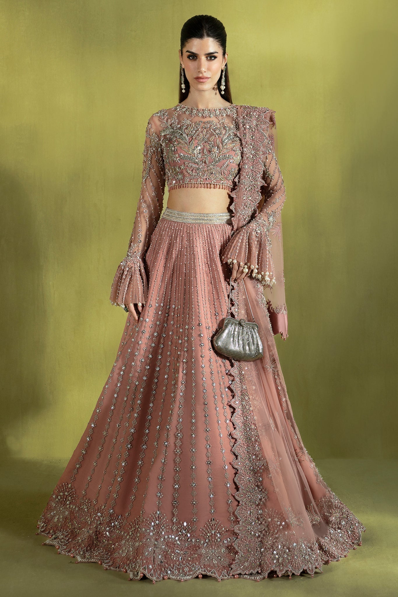Elan | Pret Crepusule |  Etincelle DE ROSE (EP-21310) by Elan - Designer Dress - Type: Ladies Clothes - Available at Libayah - 100% Original