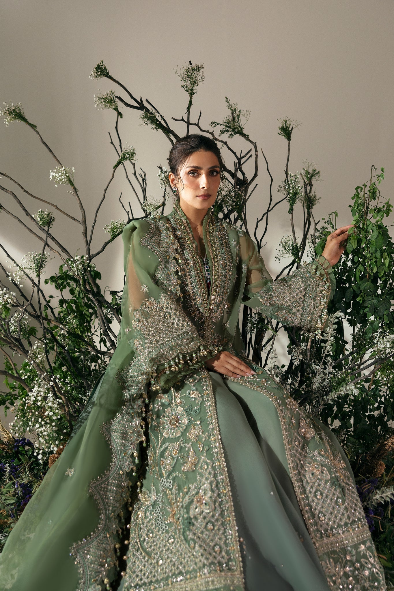 Elan | Wedding Festive 24 | JARDIN DE RÊVES (EC24-05) by Elan - Designer Dress - Type: Ladies Clothes - Available at Libayah - 100% Original