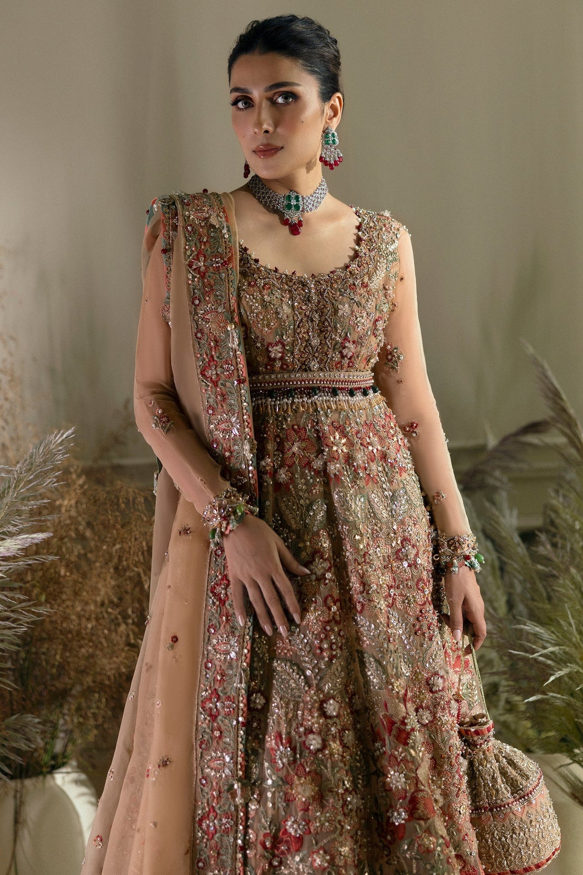Elan | Wedding Festive 24 | MAHARANI (EC24-04) by Elan - Designer Dress - Type: Ladies Clothes - Available at Libayah - 100% Original