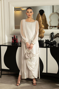 Erum Khan | Elan Formals |Pearl Dusk by Erum Khan - Designer Dress  - Type : Ladies Clothes - Available at Libayah - 100% Original 