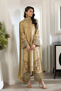 Erum Khan | Elan Formals | Desert Gold by Erum Khan - Designer Dress  - Type : Ladies Clothes - Available at Libayah - 100% Original 
