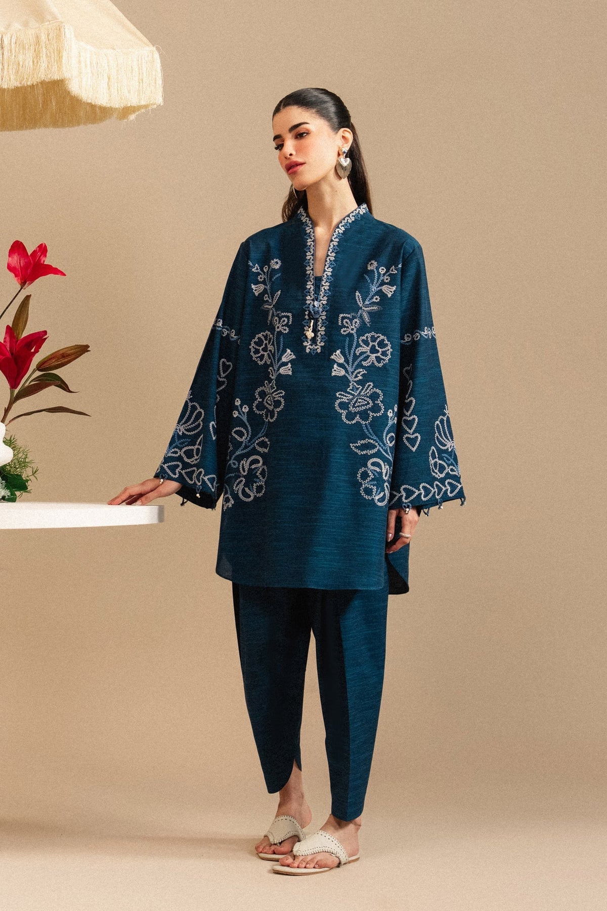 Elan | Winter Basics 25 | NEER (ERW-21571) by Elan - Designer Dress  - Type : Ladies Clothes - Available at Libayah - 100% Original 