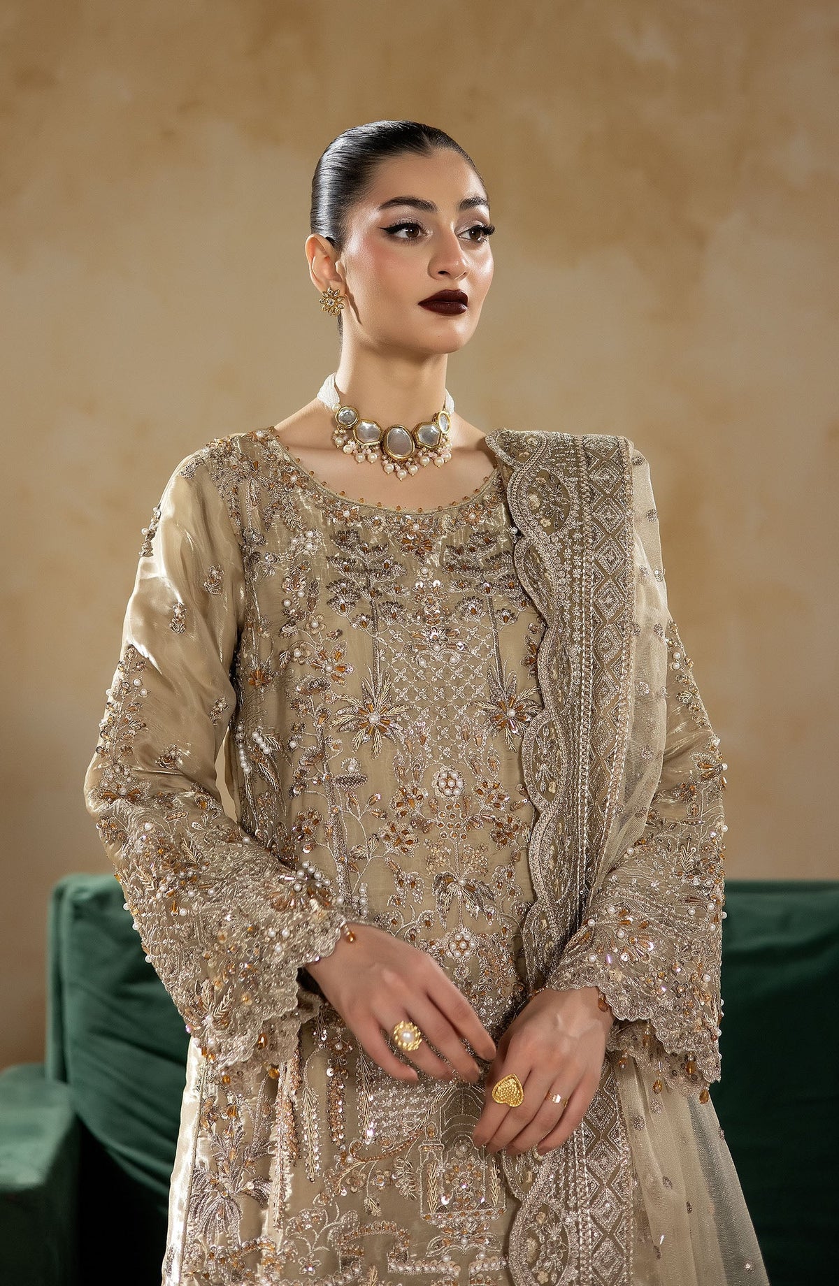 Imrozia Premium | Aurelia Formals 26 | JF-39 B Elara by Imrozia Premium - Designer Dress  - Type : Ladies Clothes - Available at Libayah - 100% Original 