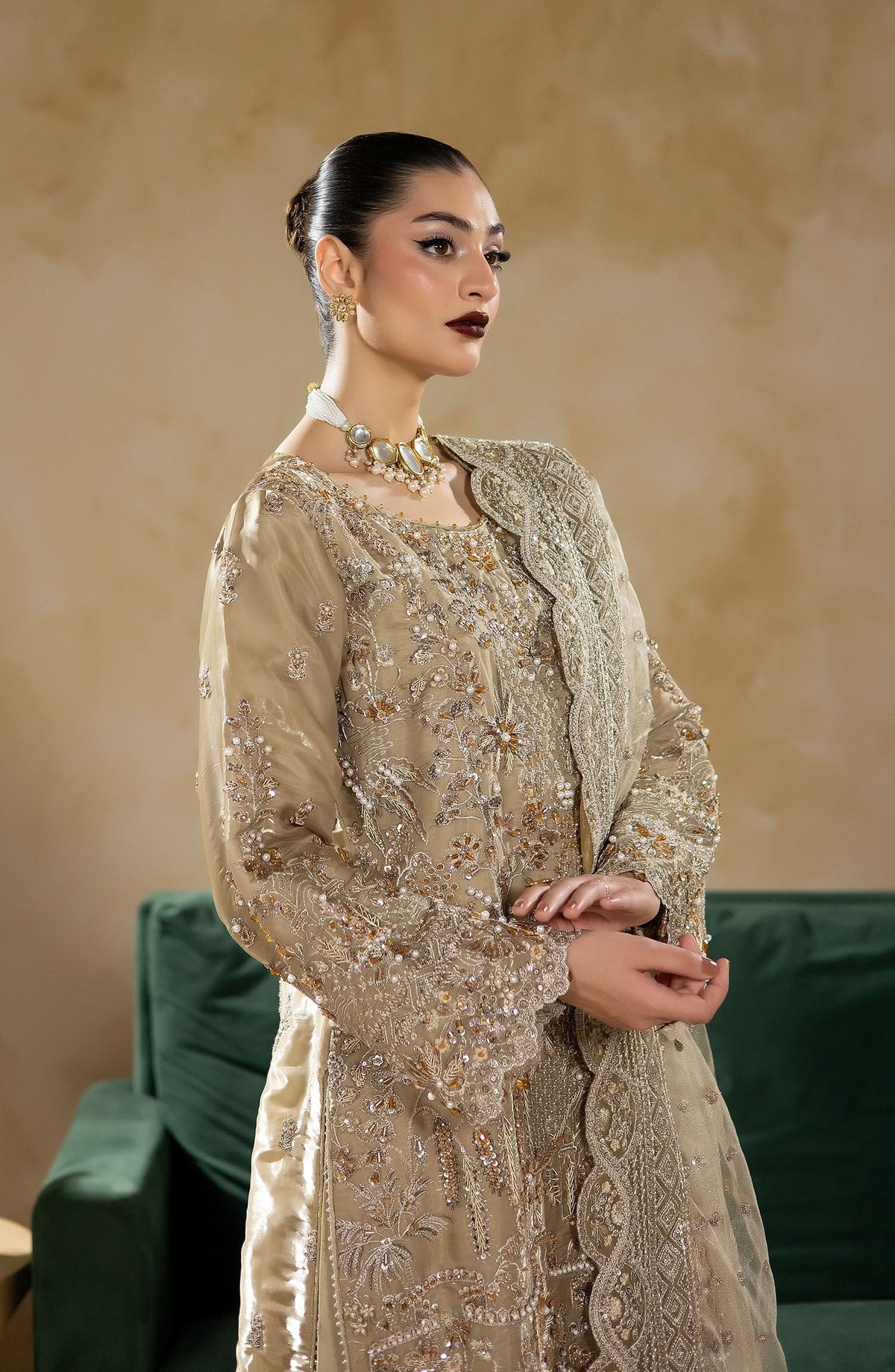Imrozia Premium | Aurelia Formals 26 | JF-39 B Elara by Imrozia Premium - Designer Dress  - Type : Ladies Clothes - Available at Libayah - 100% Original 
