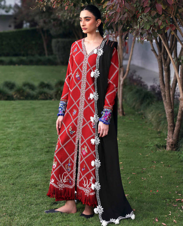 Republic Womenswear | Amaris Luxury Shawl 25 | Elara by Republic Womenswear - Designer Dress  - Type : Ladies Clothes - Available at Libayah - 100% Original 