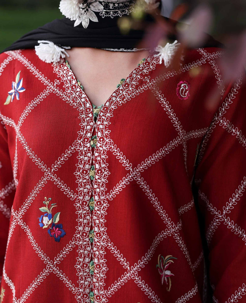 Republic Womenswear | Amaris Luxury Shawl 25 | Elara by Republic Womenswear - Designer Dress  - Type : Ladies Clothes - Available at Libayah - 100% Original 