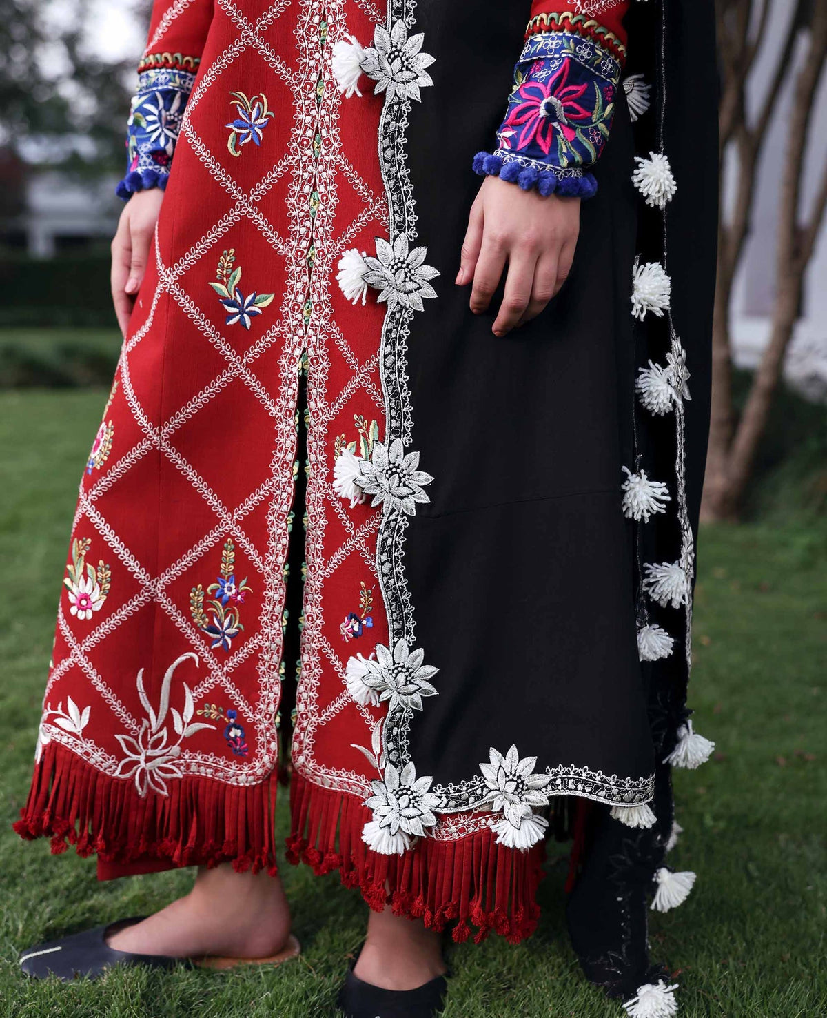 Republic Womenswear | Amaris Luxury Shawl 25 | Elara by Republic Womenswear - Designer Dress  - Type : Ladies Clothes - Available at Libayah - 100% Original 