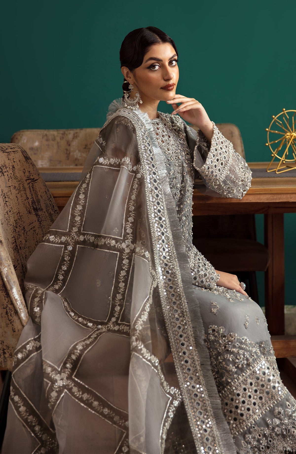 Eleshia | Zarin Wedding Formals 24 |  SHERINE by Eleshia - Designer Dress - Type: Ladies Clothes - Available at Libayah - 100% Original